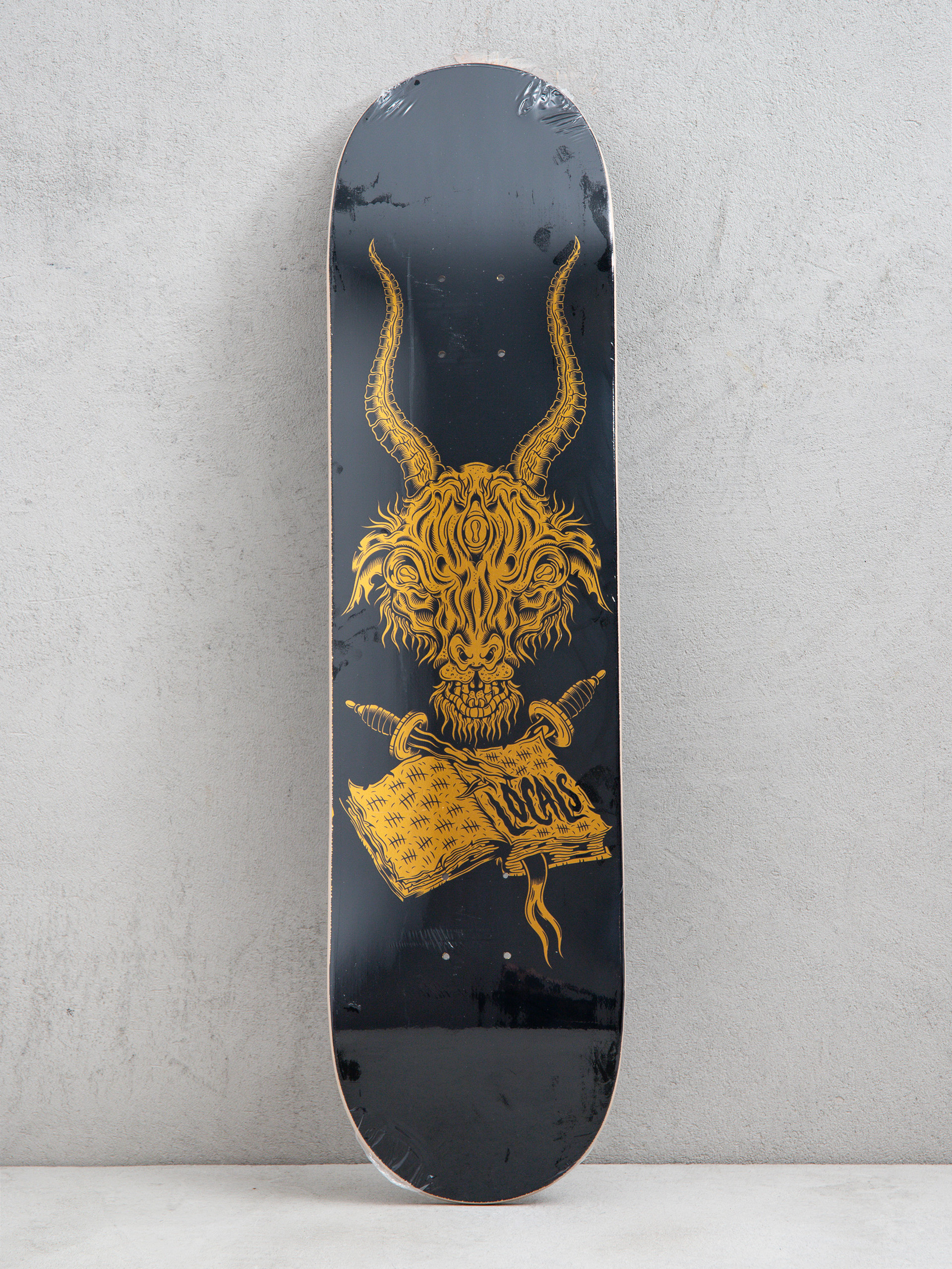 Placu0103 Locals Skateboards Goat (gold)
