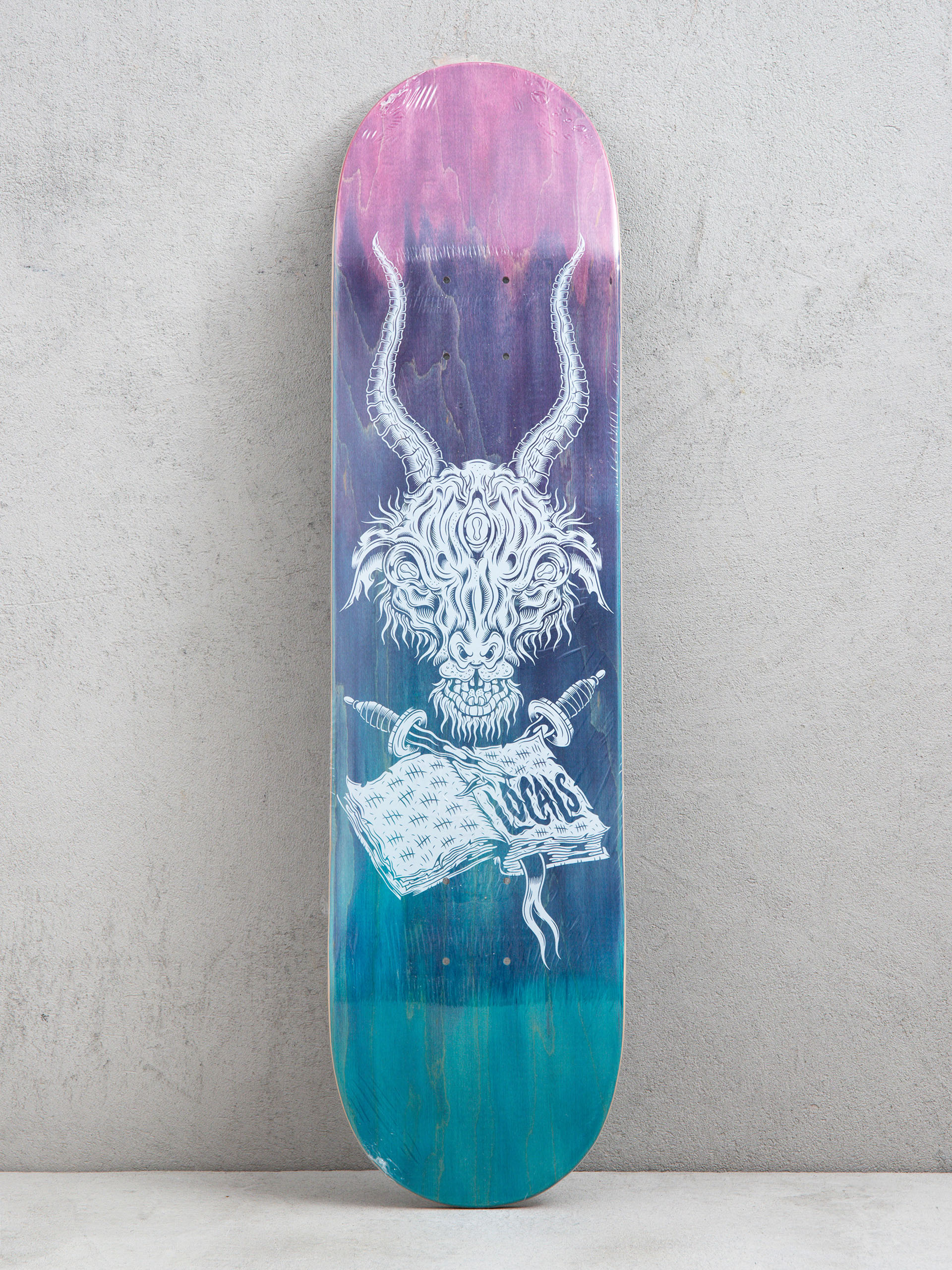 Placă Locals Skateboards Goat (transparent)