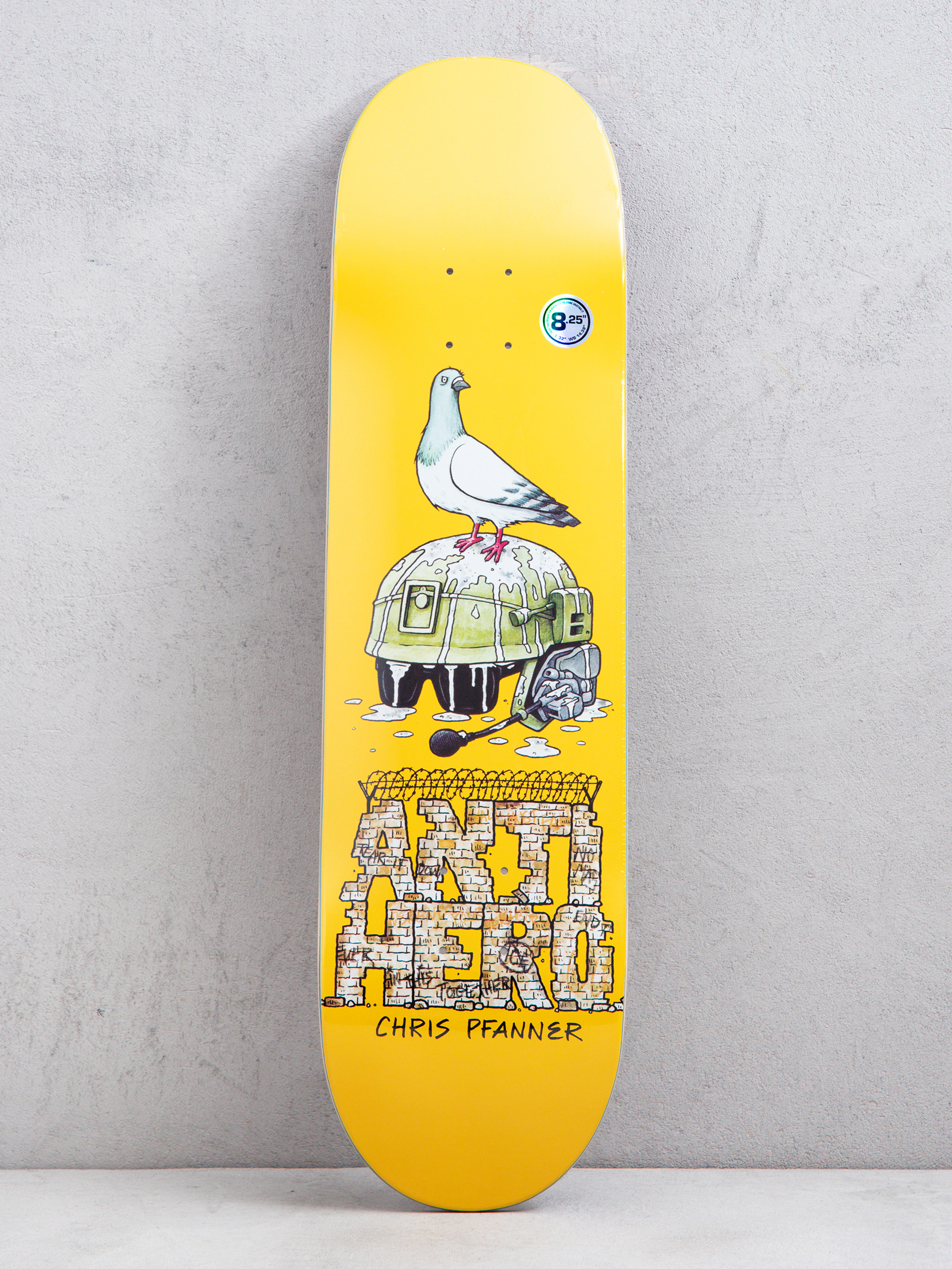 Placă Antihero Pfanner Liberdad (yellow)