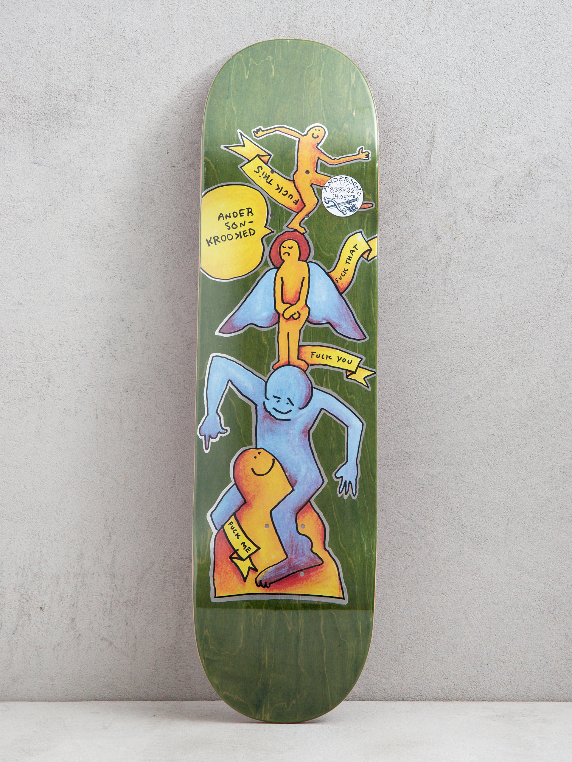 Placă Krooked Manderson Stack