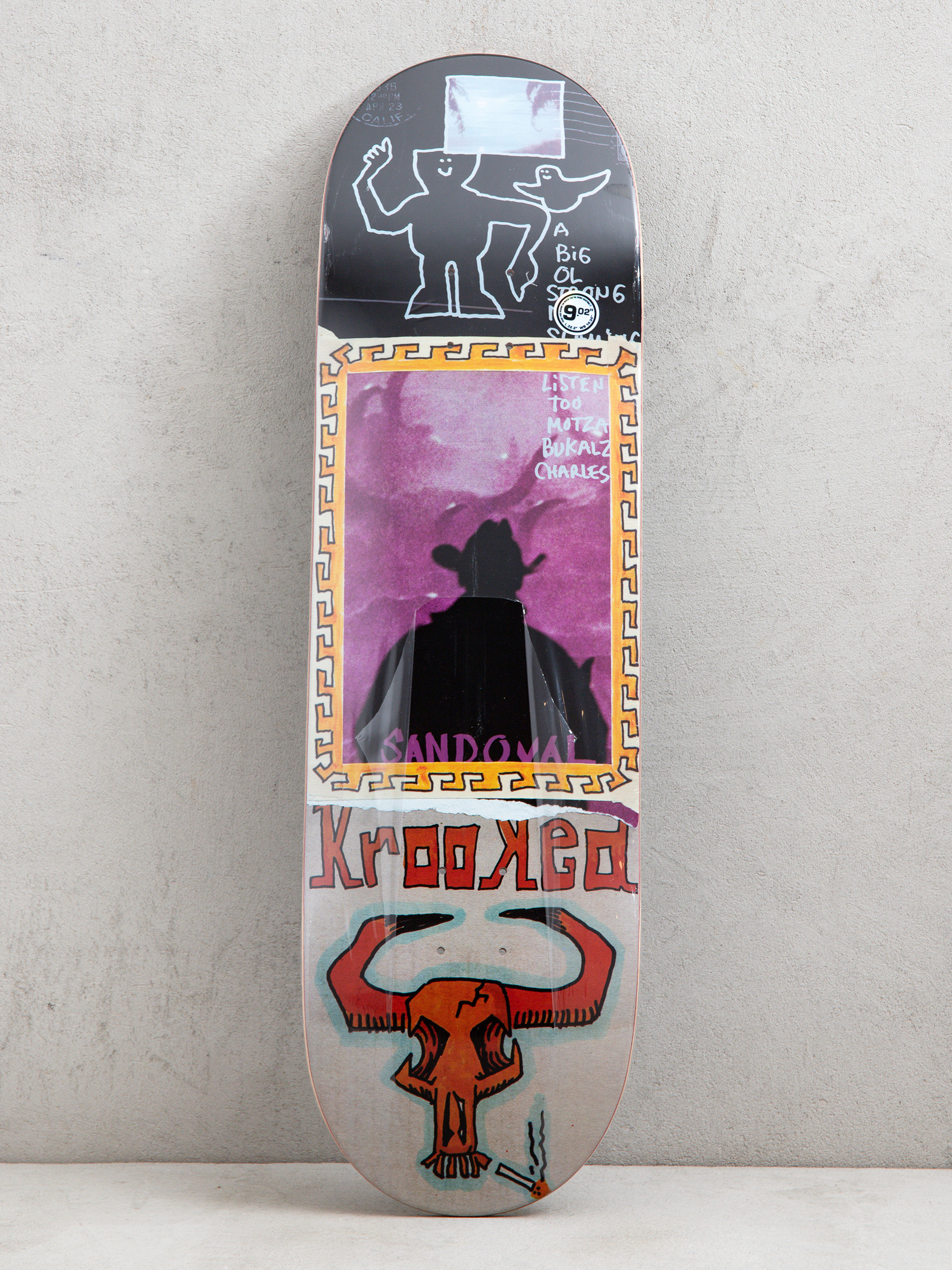 Placă Krooked Sandoval Gun Slinger