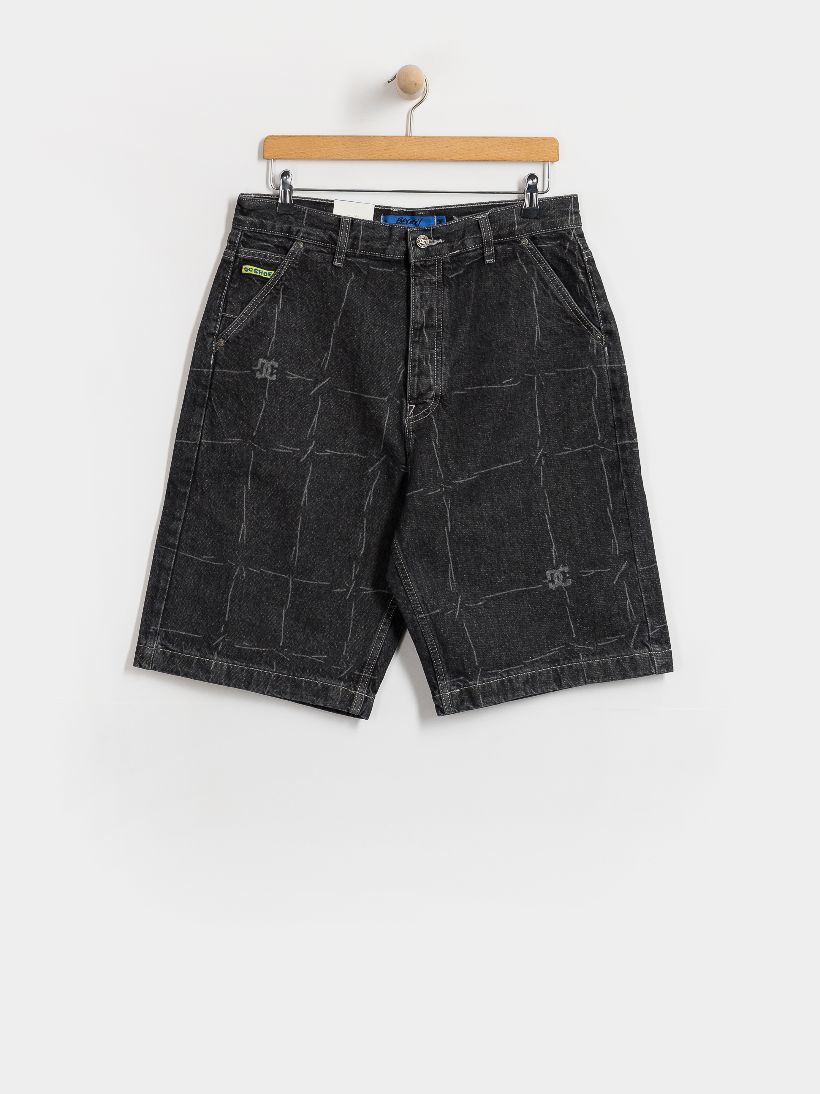 Pantaloni scurți DC Baggy Denim (wired 32 black)
