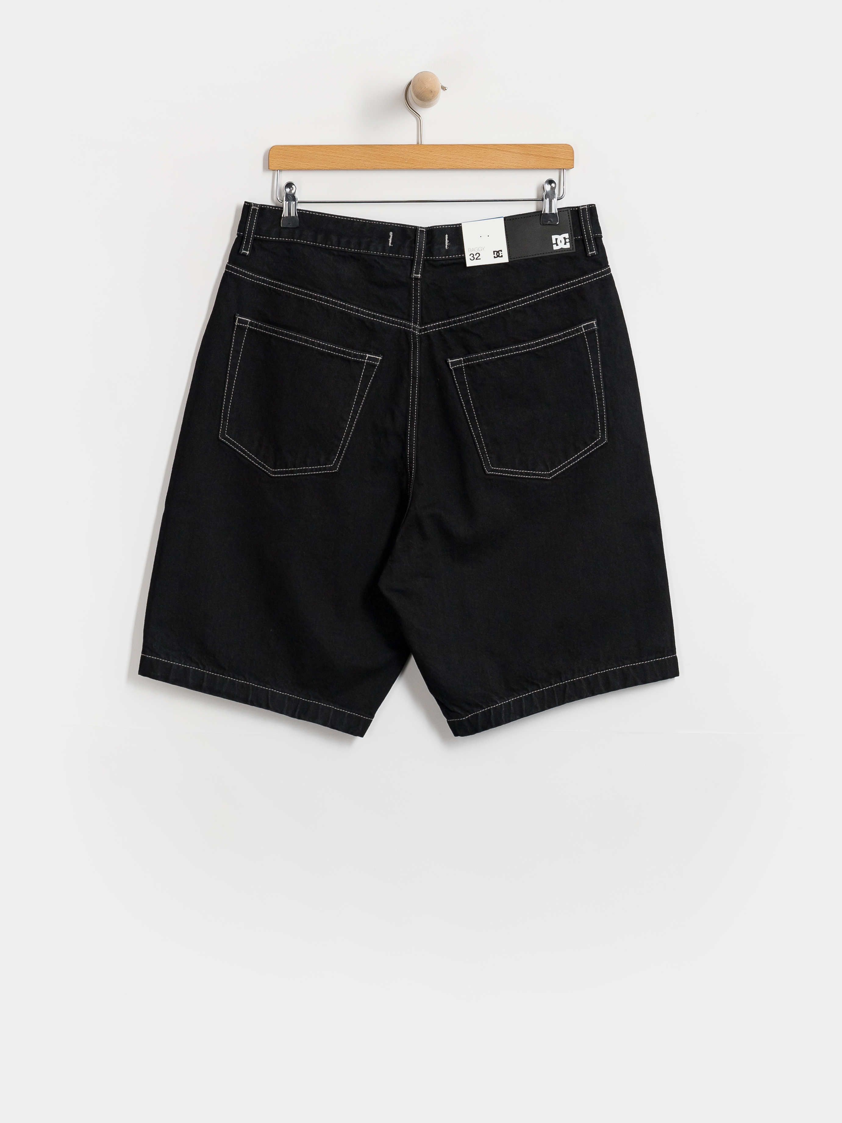 Pantaloni scurți DC Baggy Denim (black tint)