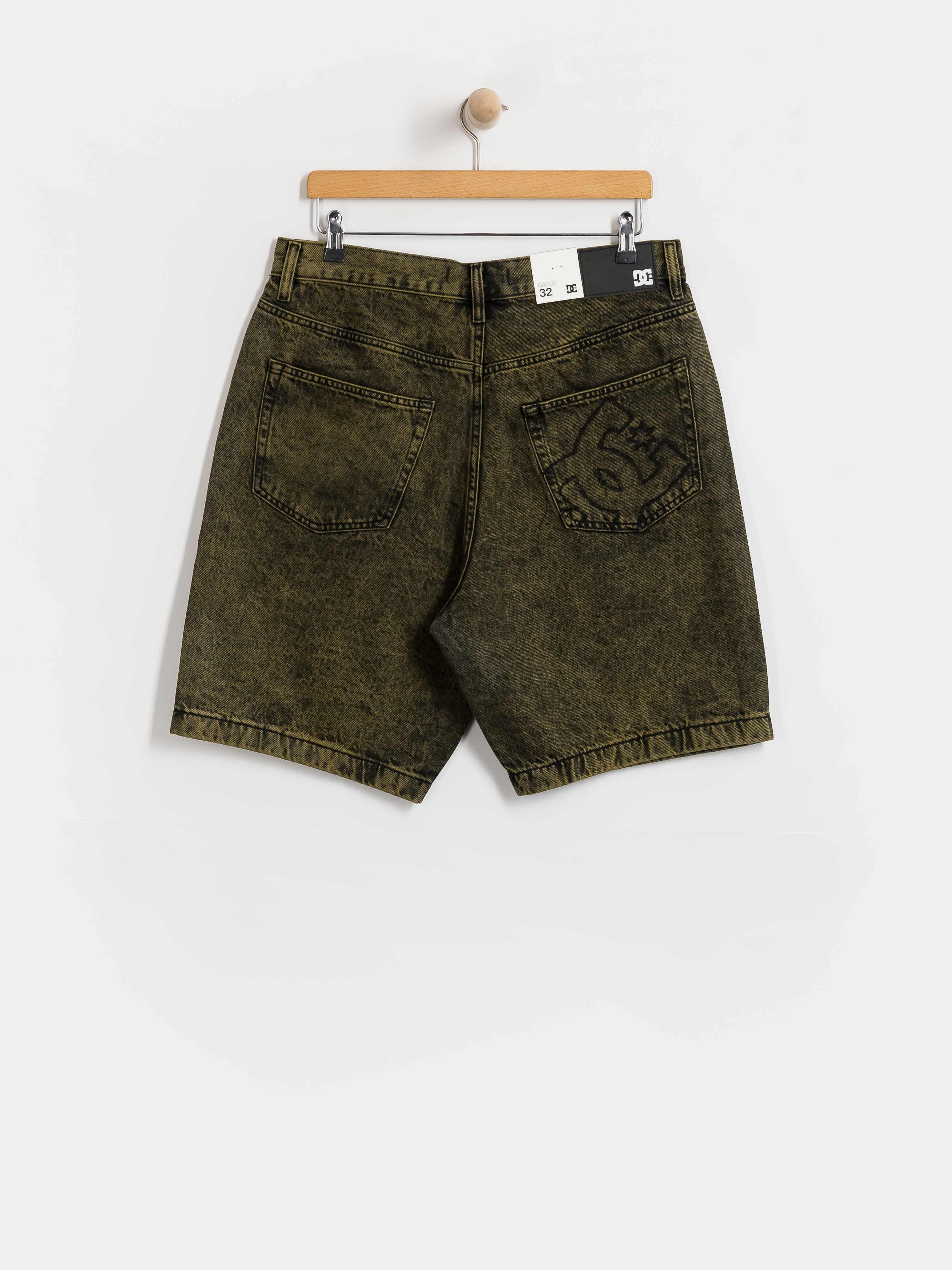 Pantaloni scurți DC Baggy Denim (golden olive)