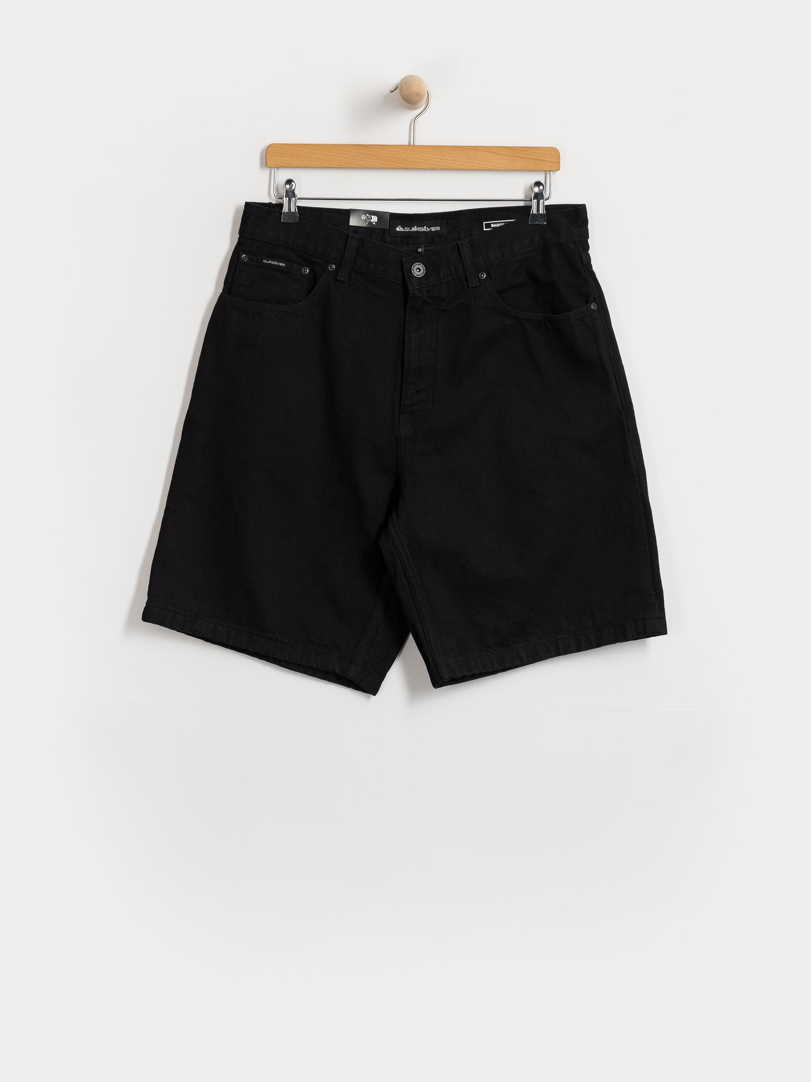 Pantaloni scuru021bi Quiksilver Baggy Denim (black)