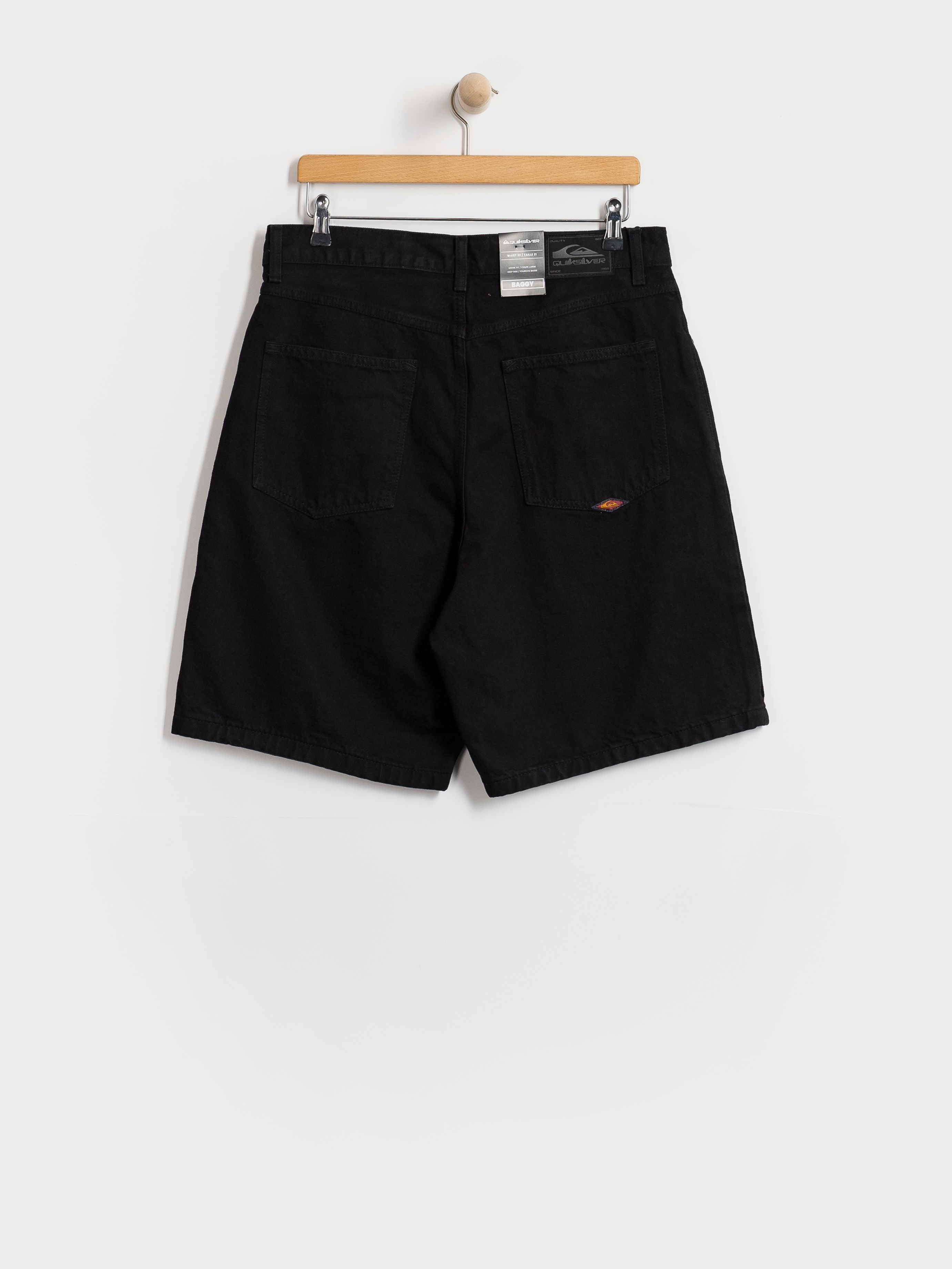 Pantaloni scurți Quiksilver Baggy Denim (black)