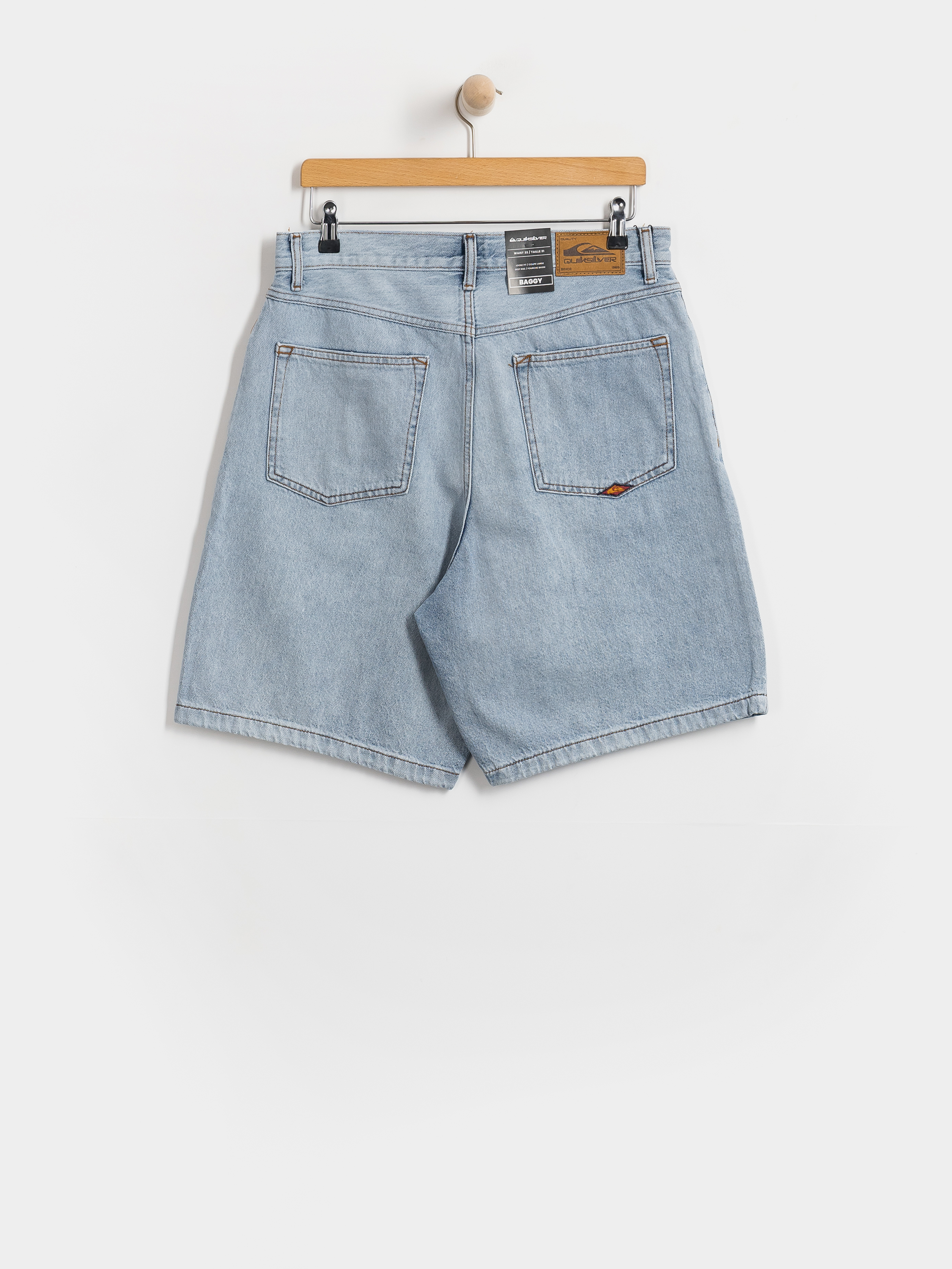 Pantaloni scurți Quiksilver Baggy Denim (indigo light)