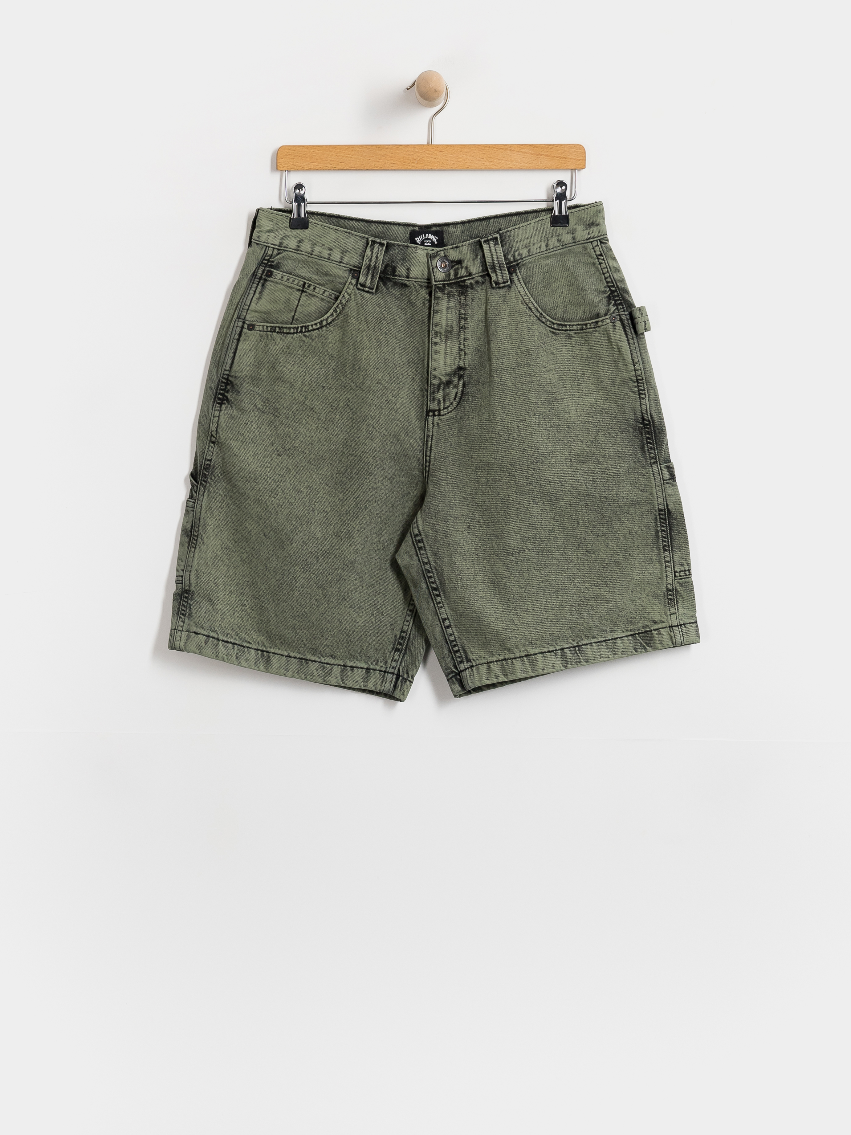 Pantaloni scuru021bi Billabong Bad Dog Workwear Denim (moss green)