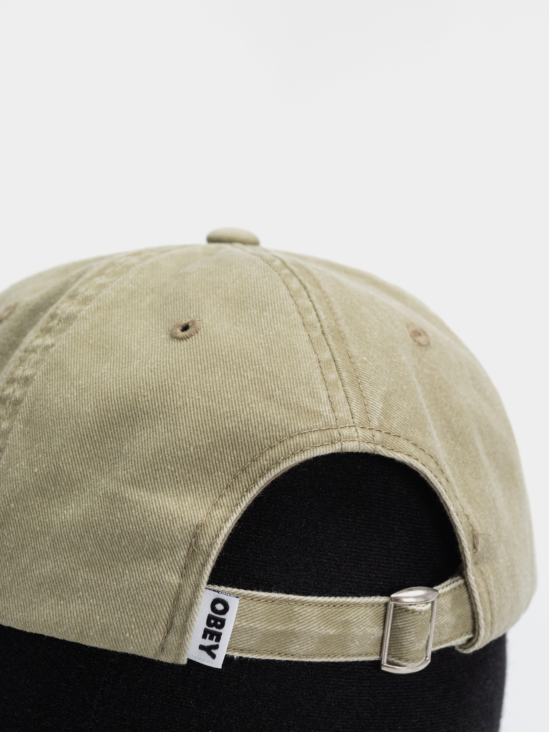 Șapcă OBEY Pigment Signature (pigment khaki)