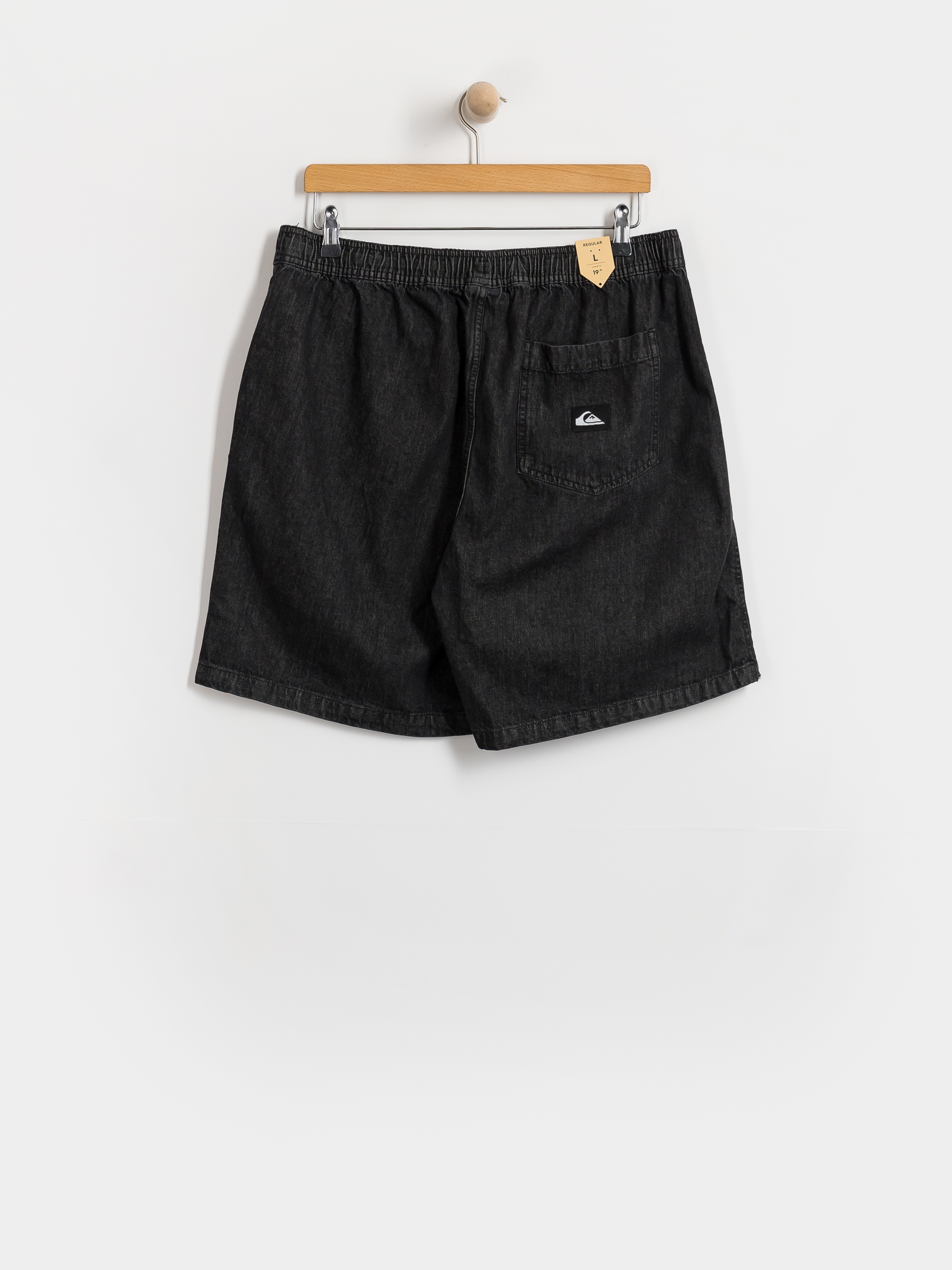 Pantaloni scurți Quiksilver Taxer Denim (black)