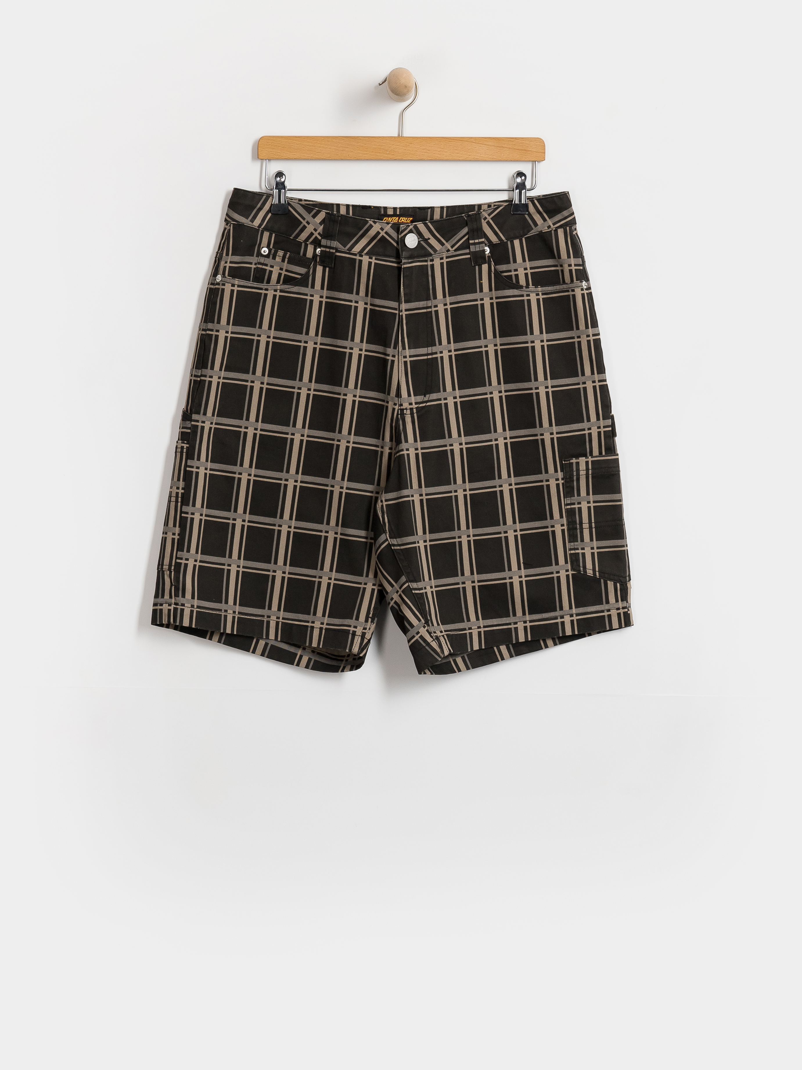 Pantaloni scurți Santa Cruz Carpenter Big (black check)