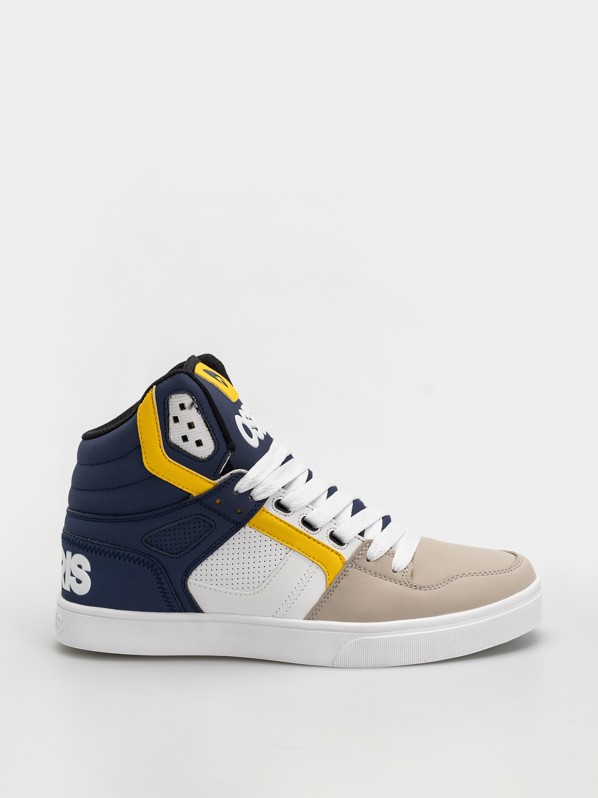 Pantofi Osiris Clone (white/navy/tan)