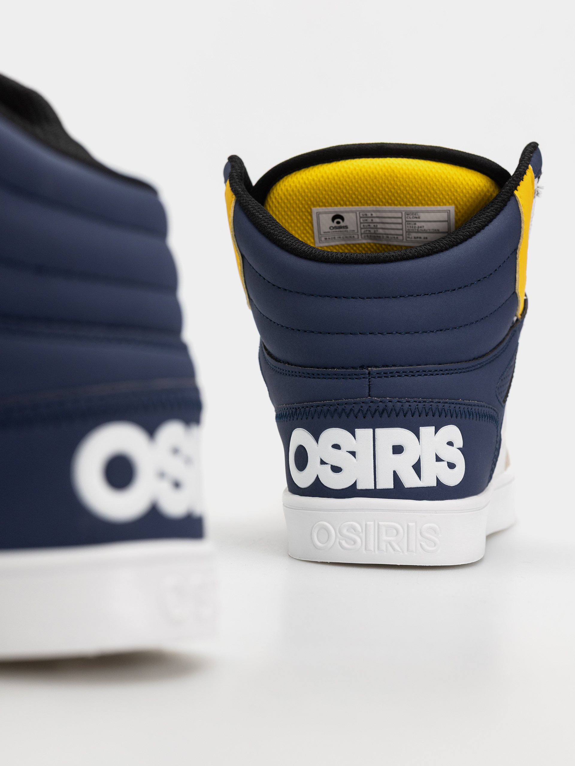 Pantofi Osiris Clone (white/navy/tan)