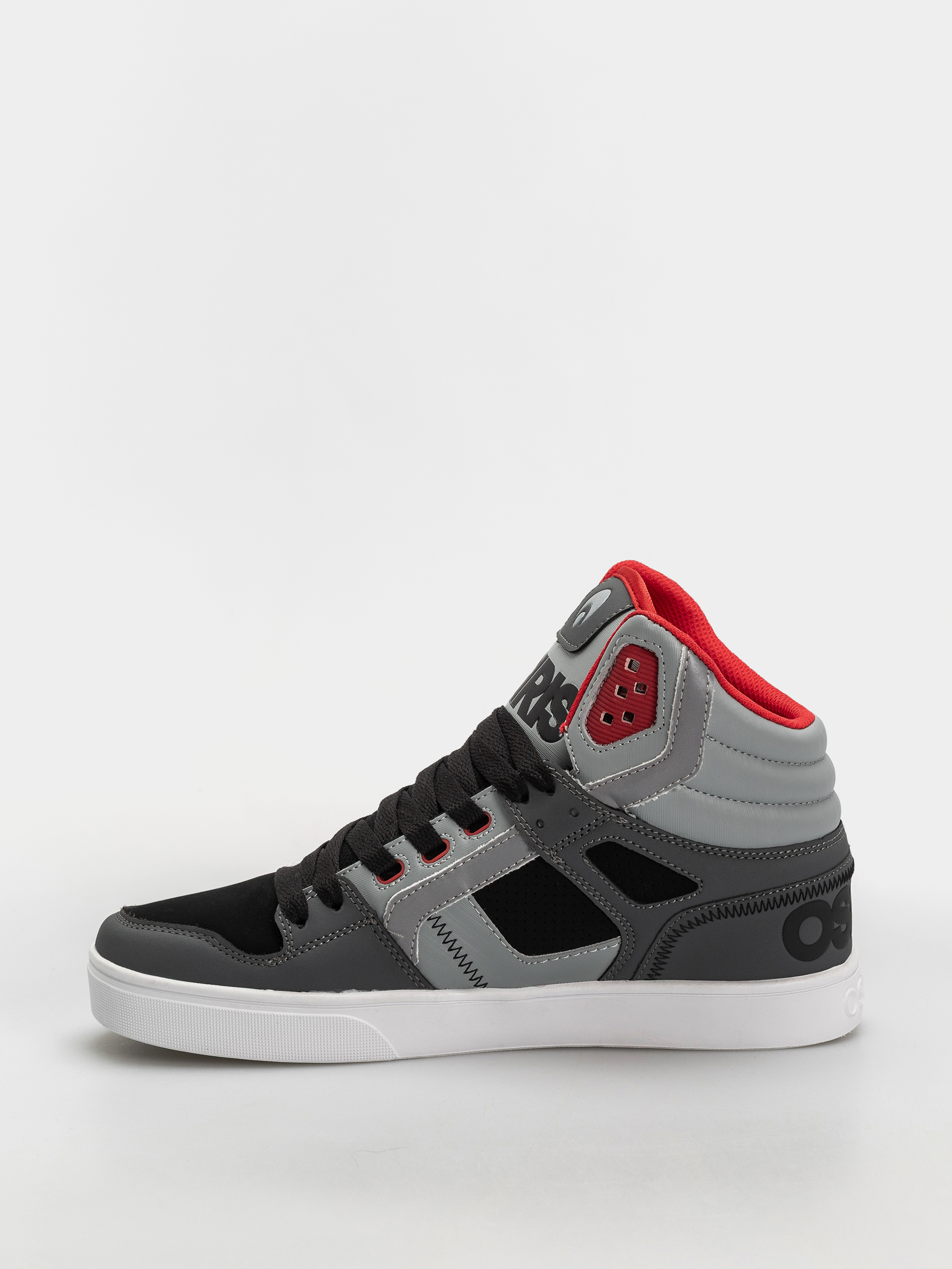 Pantofi Osiris Clone (black/grey/red)