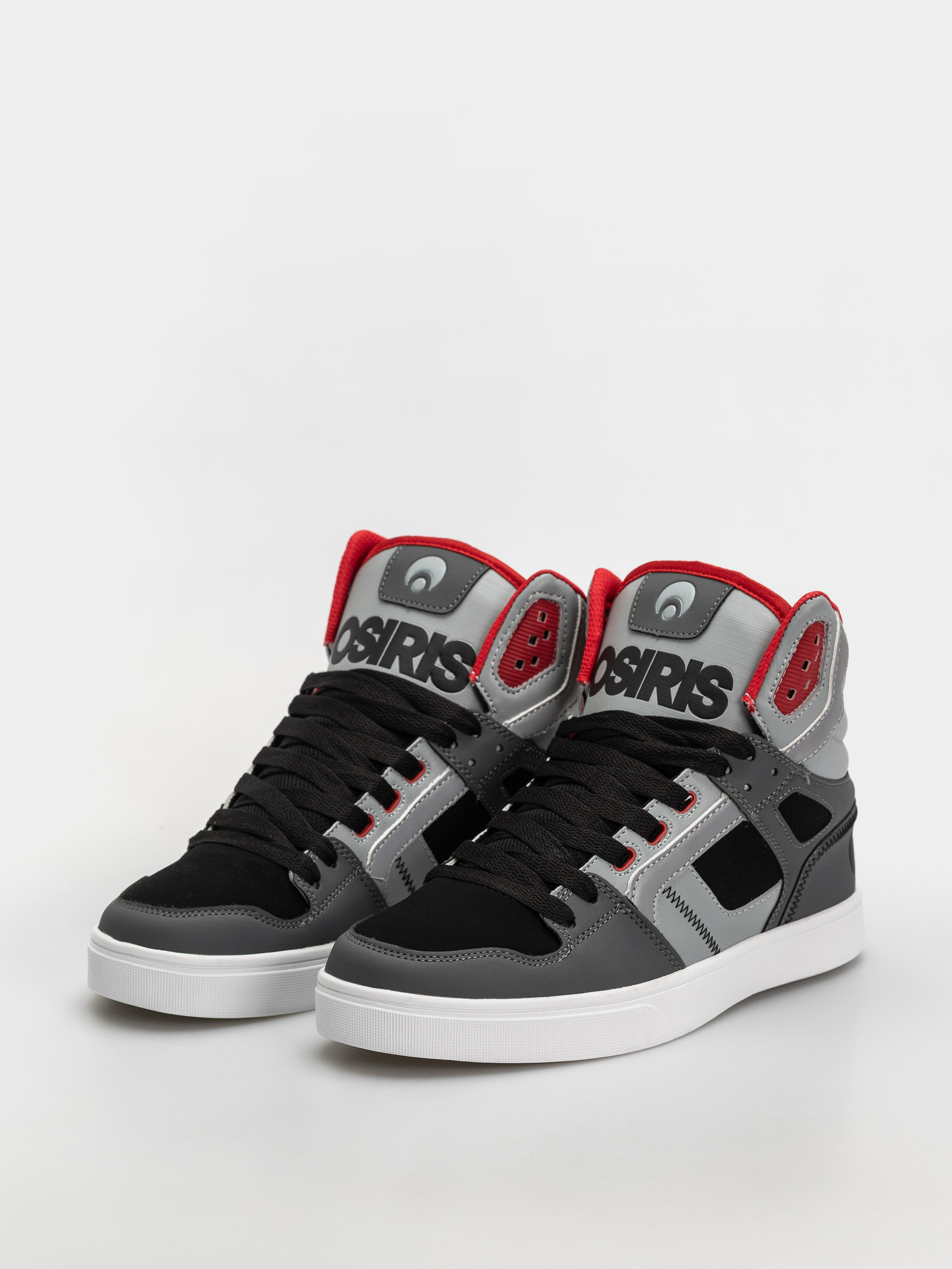 Pantofi Osiris Clone (black/grey/red)