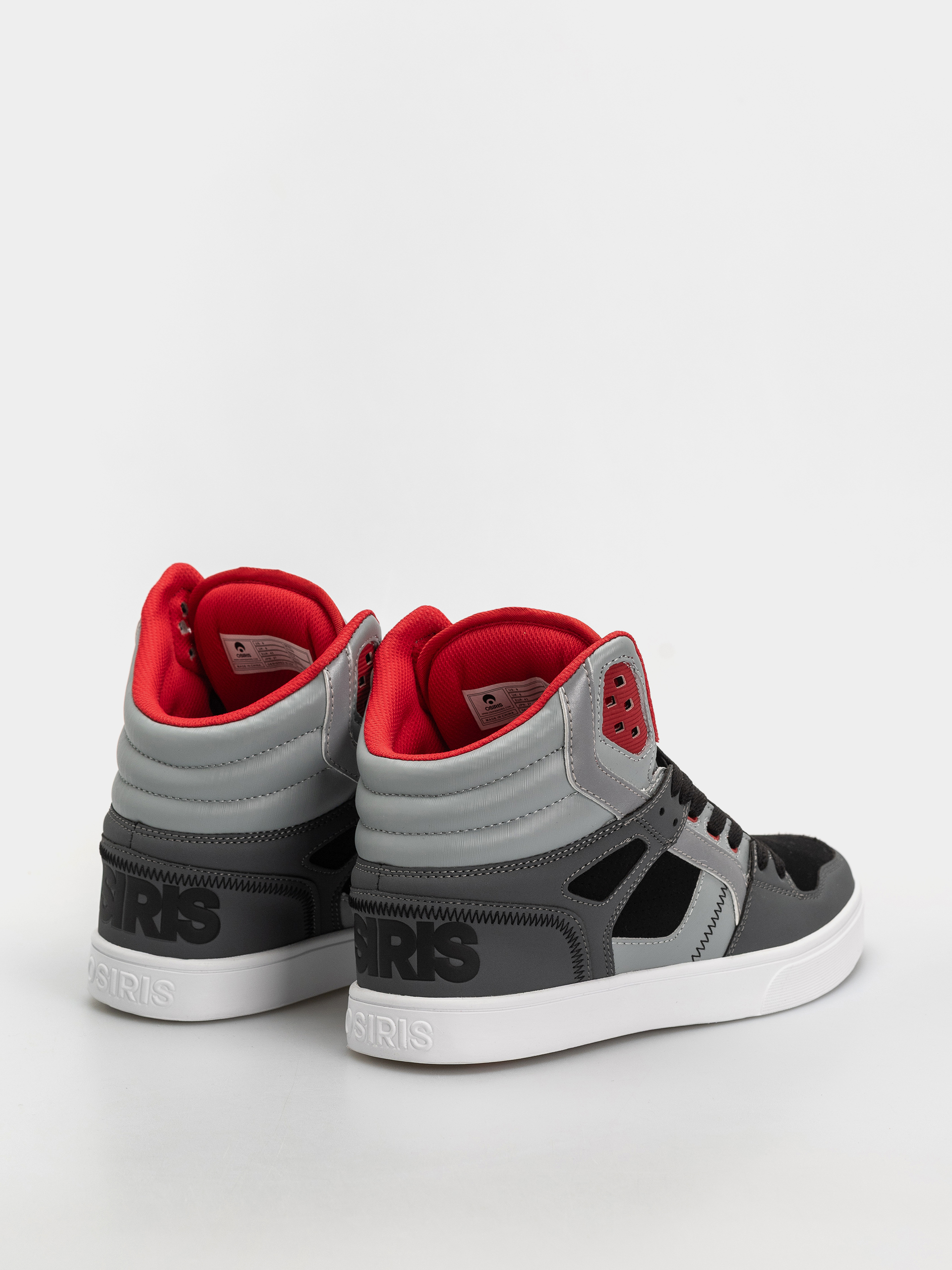 Pantofi Osiris Clone (black/grey/red)