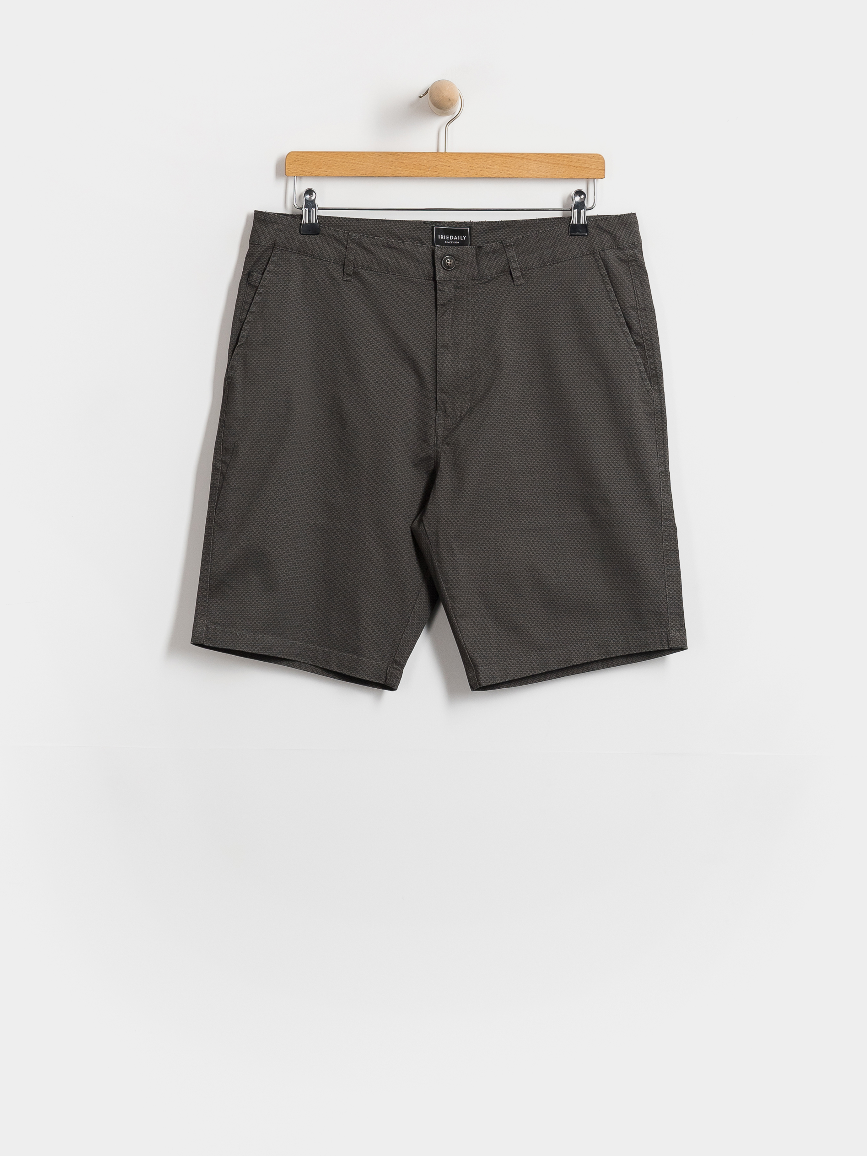 Pantaloni scurți Iriedaily Love City (black anthra)