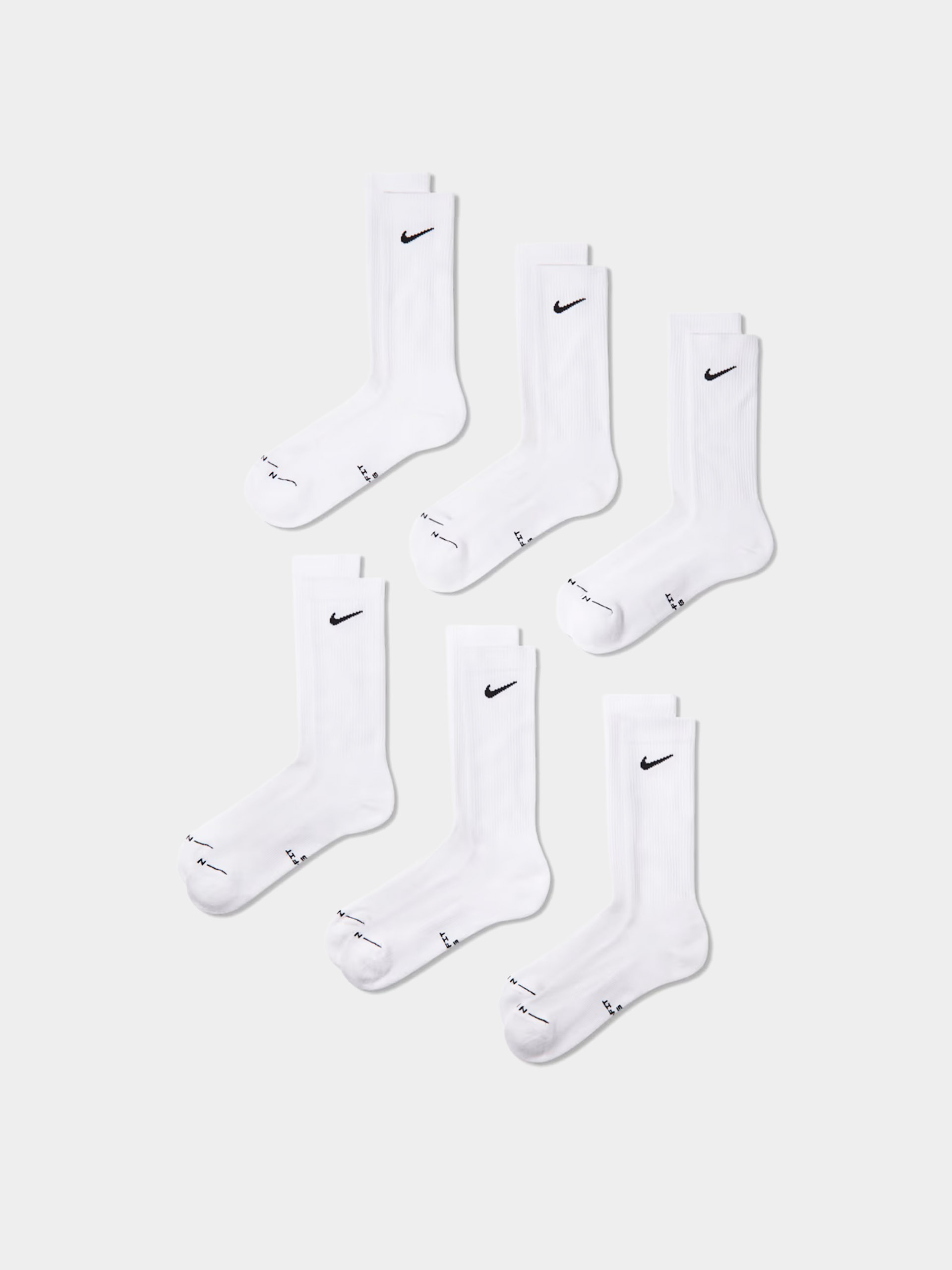 u0218osete Nike SB Everyday Elevated Crew 6p (multi/color)
