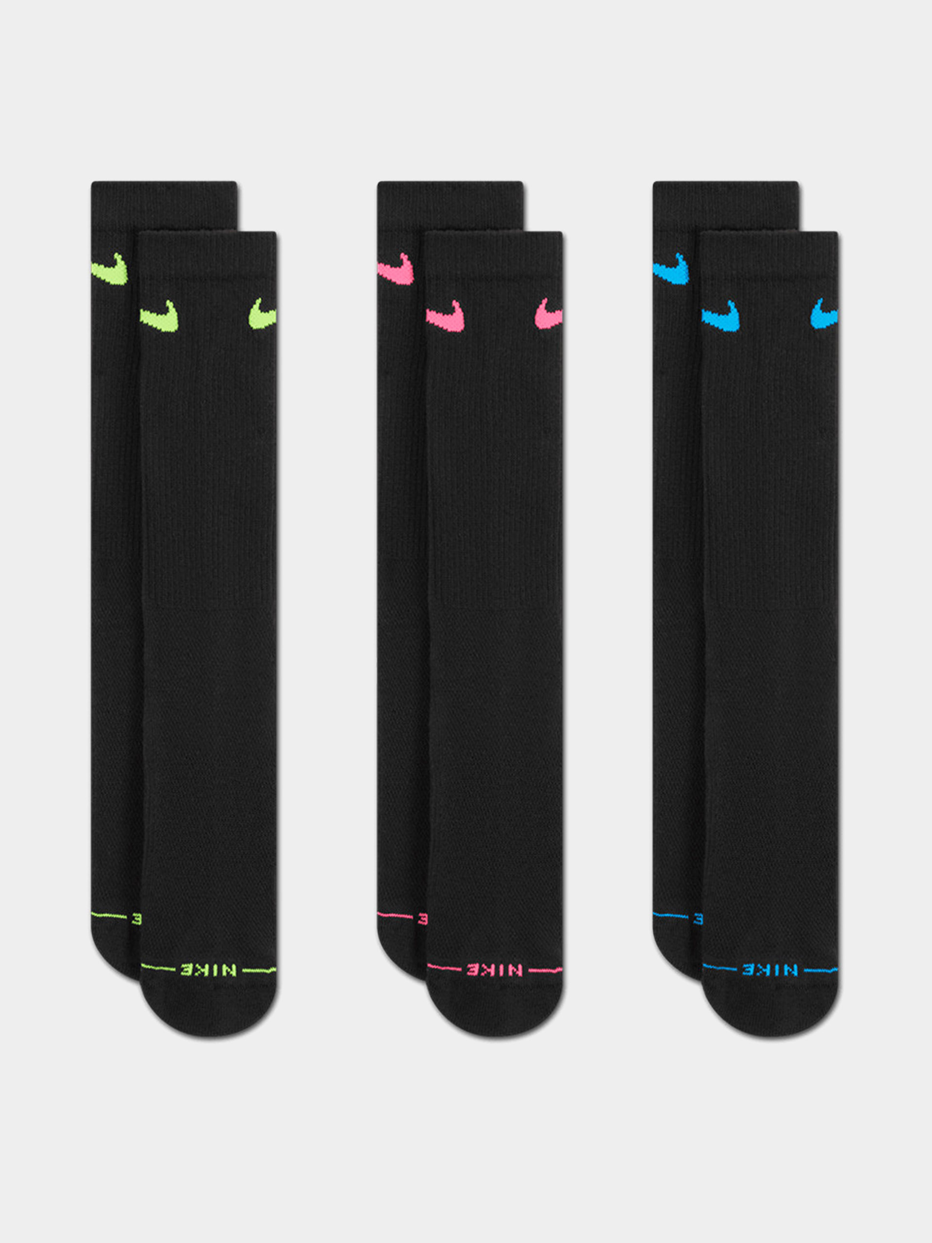 u0218osete Nike SB Everyday Elevated Crew 3p (multi/color)