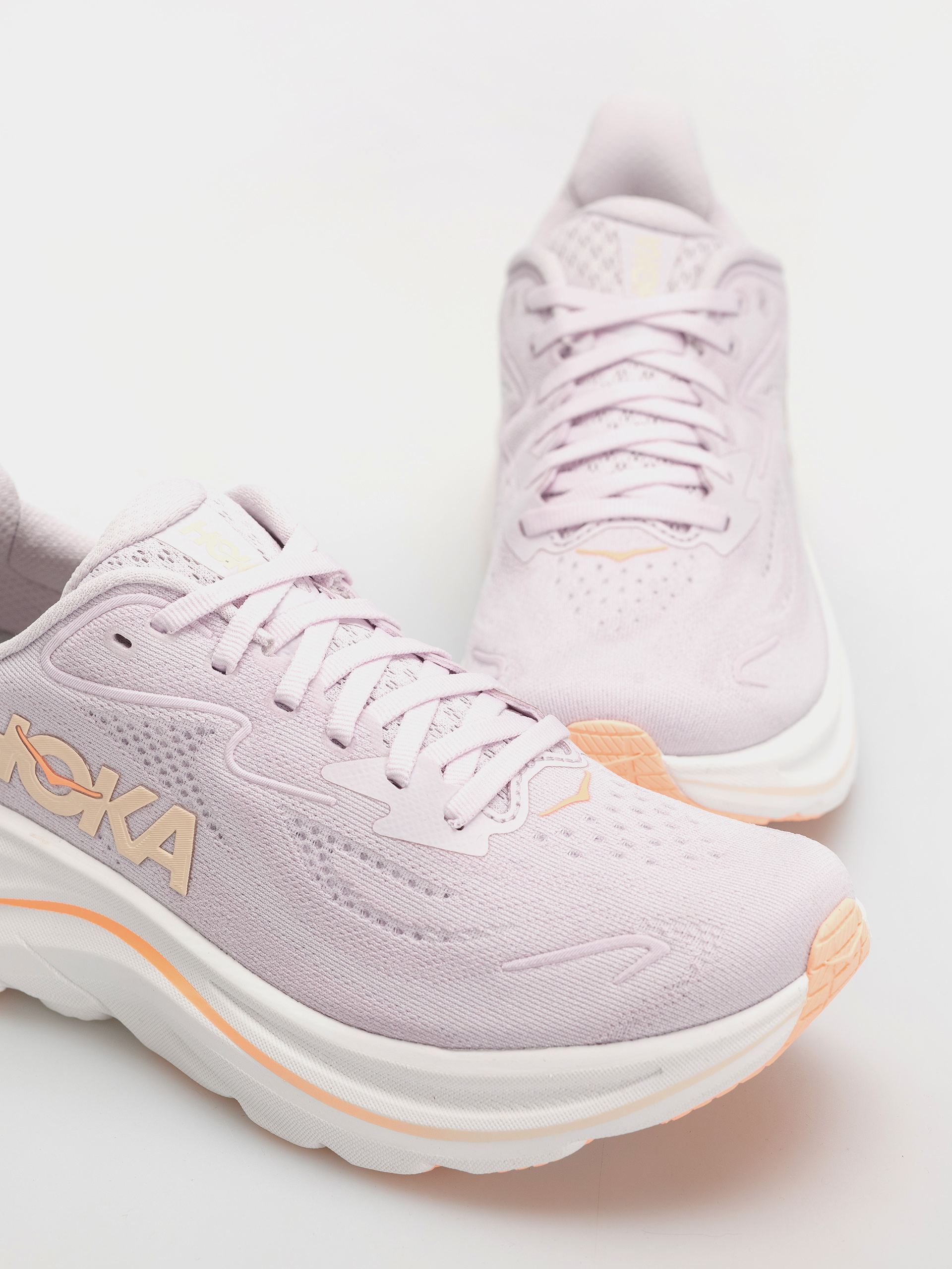 Pantofi Hoka Clifton 10 Wmn (lilac cream/tangerine glow)