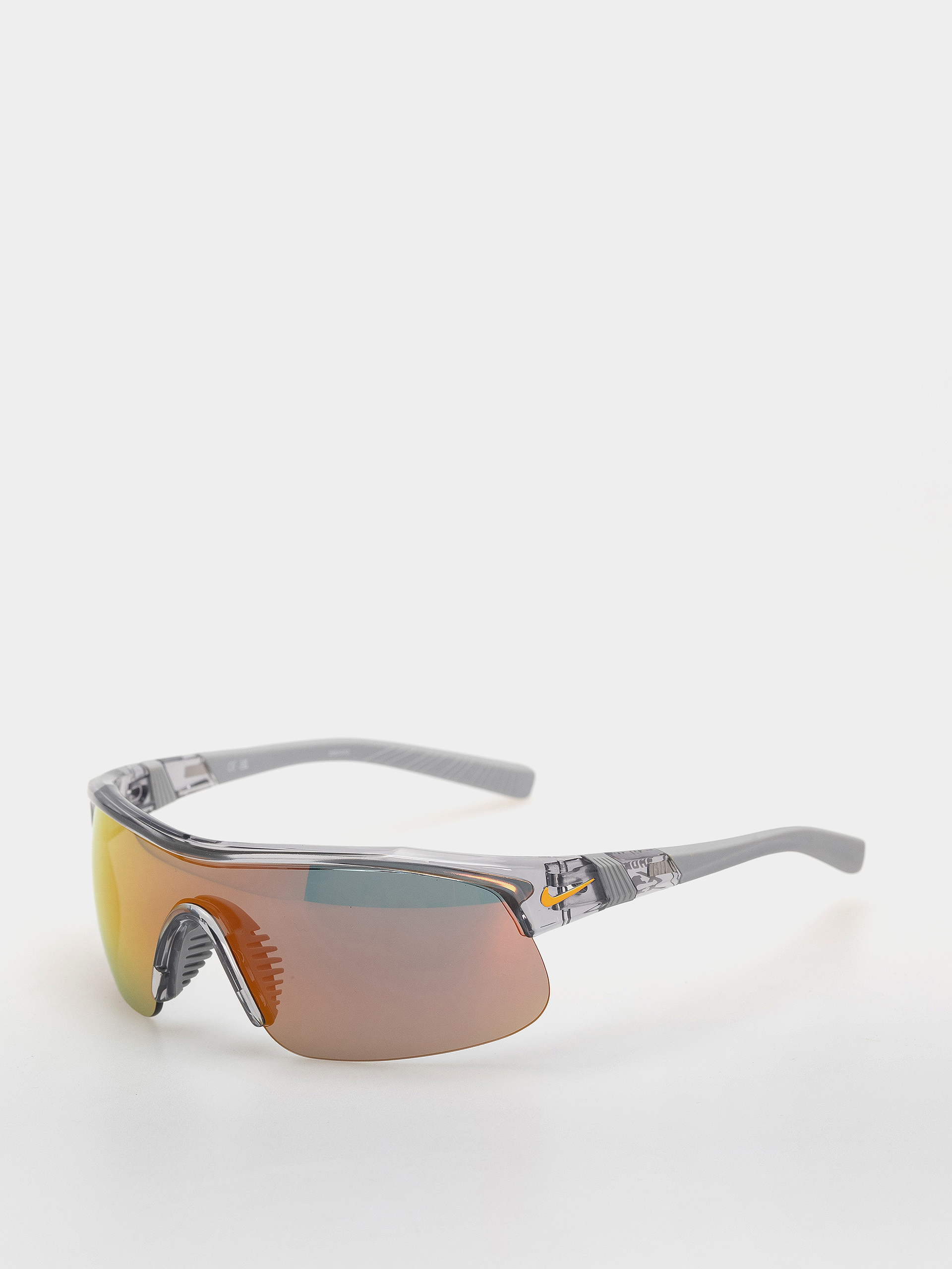 Ochelari de soare Nike Show X1 (shiny wolf grey/orange mirror)