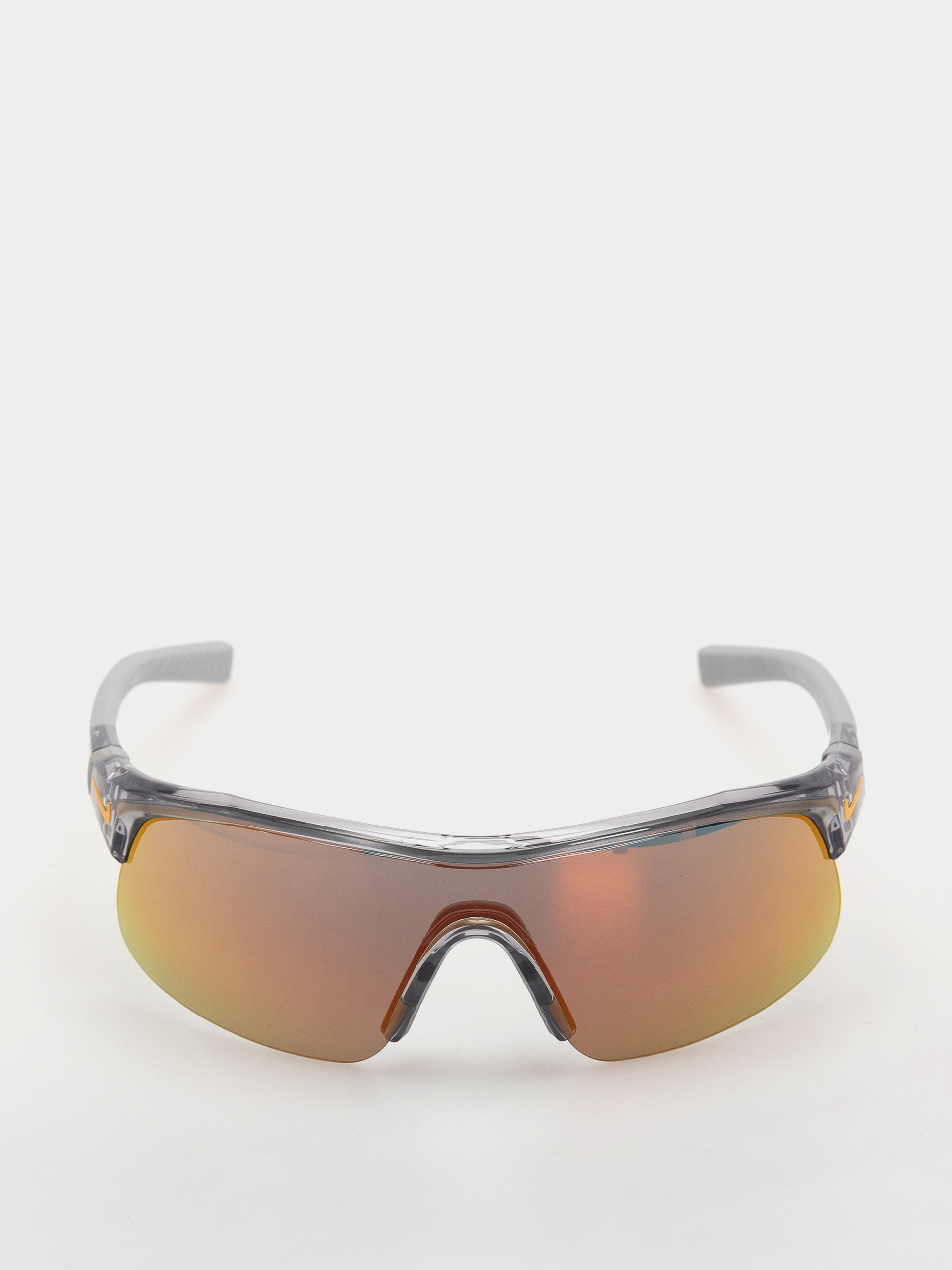 Ochelari de soare Nike Show X1 (shiny wolf grey/orange mirror)