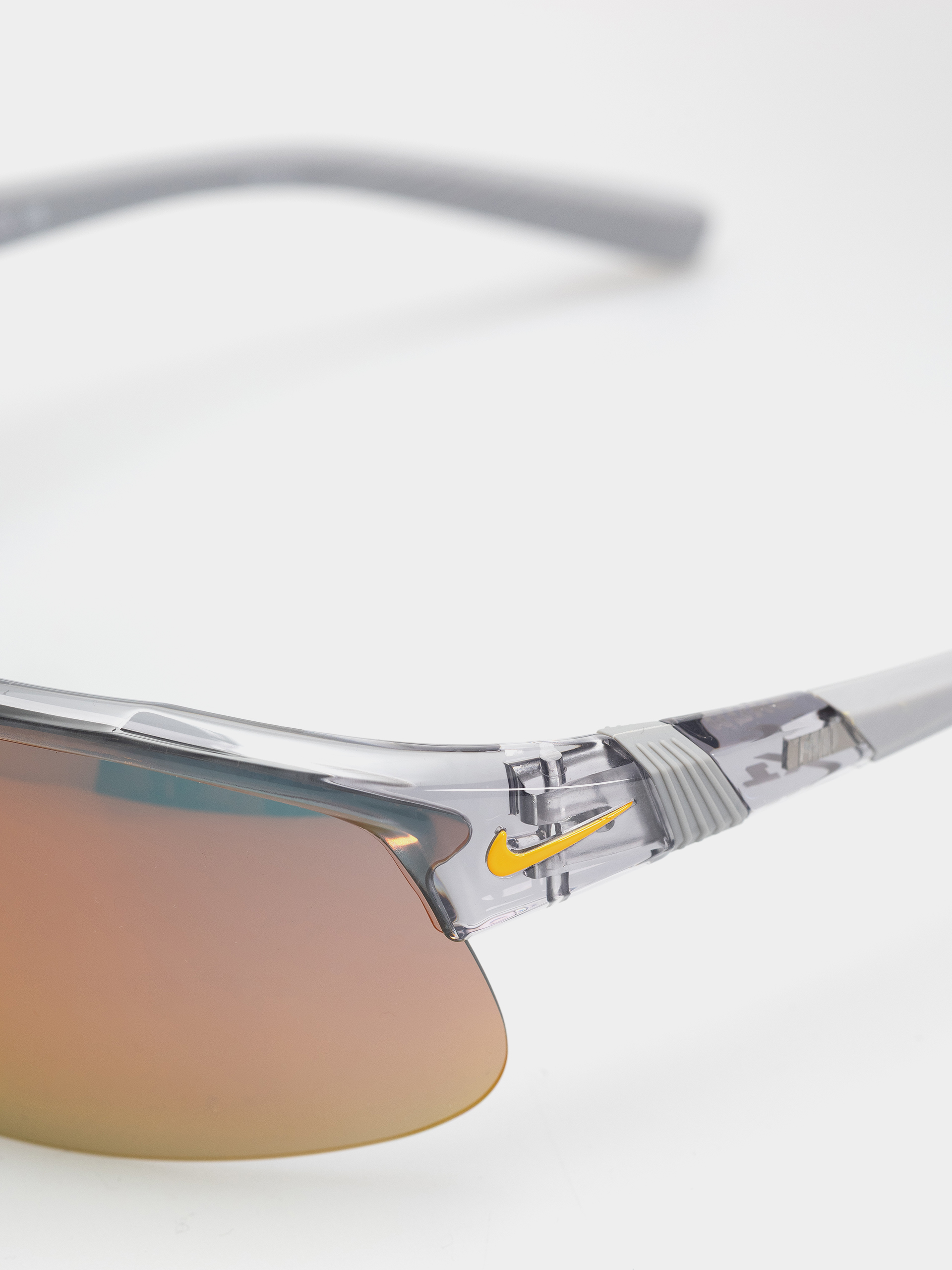Ochelari de soare Nike Show X1 (shiny wolf grey/orange mirror)