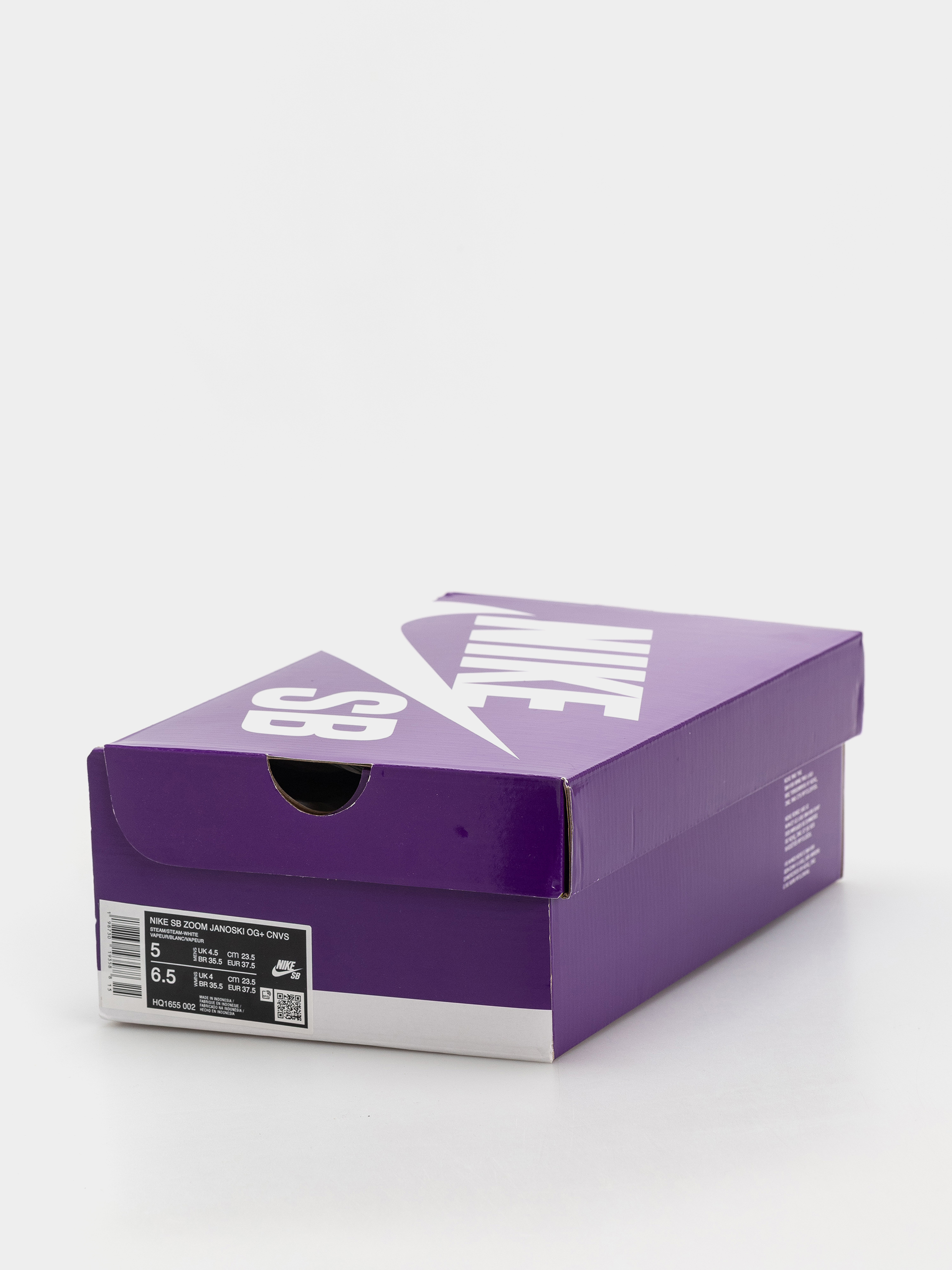 Pantofi Nike SB Zoom Janoski OG+ Canvas (steam/steam/white/gum light brown)
