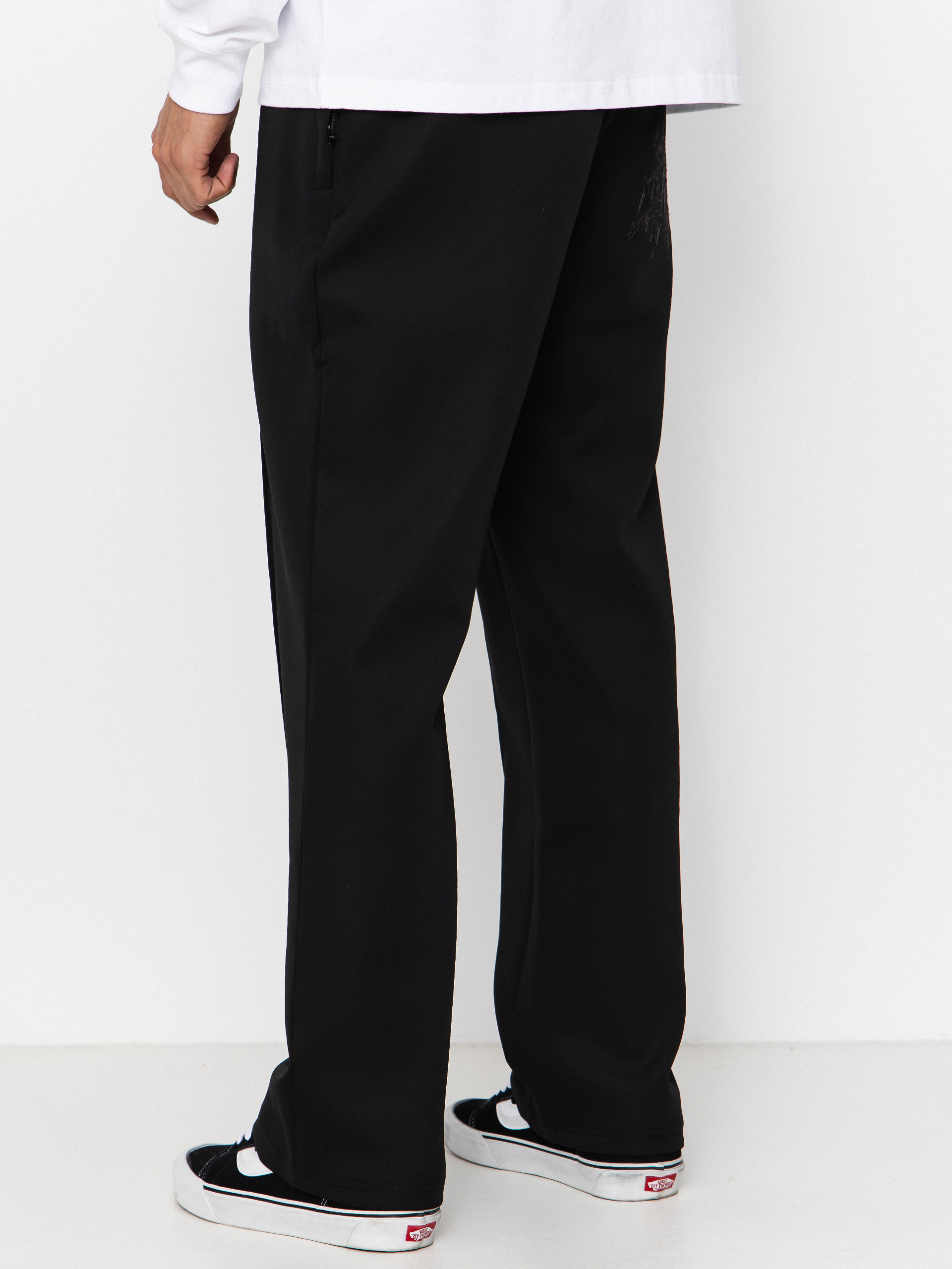 Pantaloni Wasted Paris Stronghold Track (black)