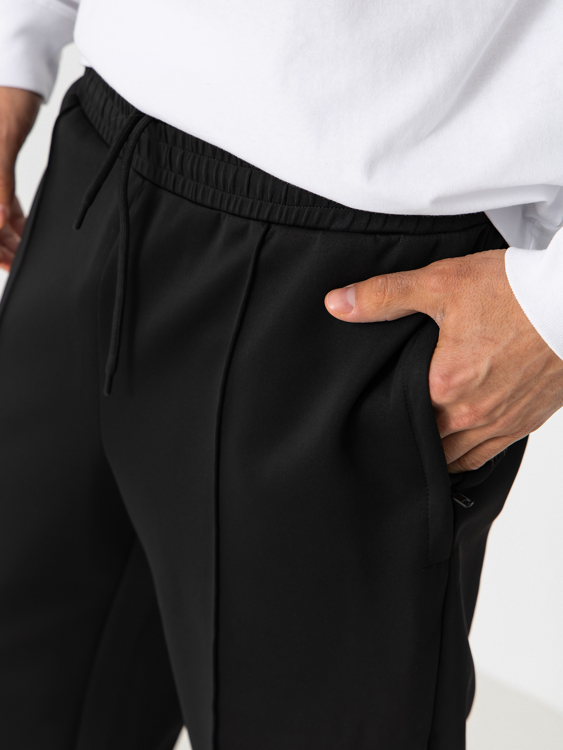 Pantaloni Wasted Paris Stronghold Track (black)