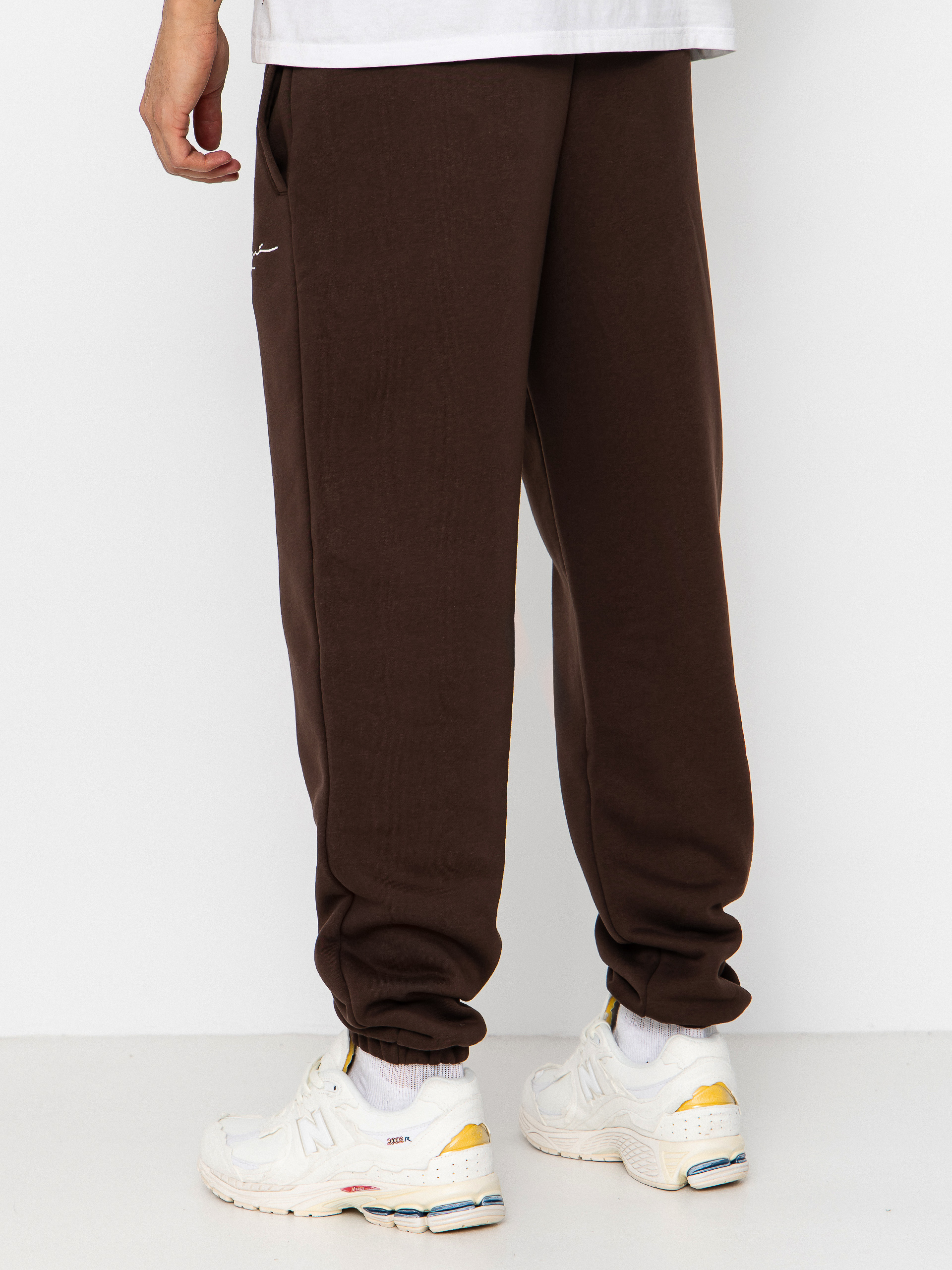 Pantaloni Karl Kani Small Signature Essential Baggy (brown)