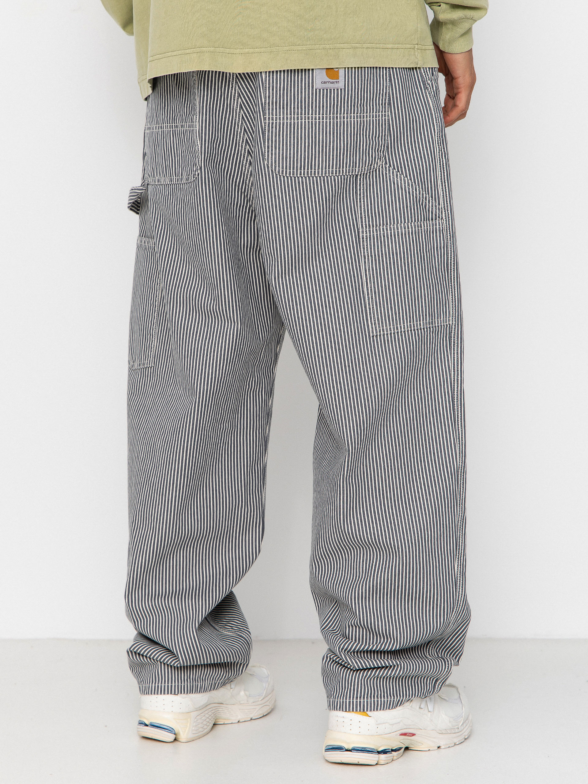 Pantaloni Carhartt WIP Mercer Single Knee (mercer stripe/graphite/wax)