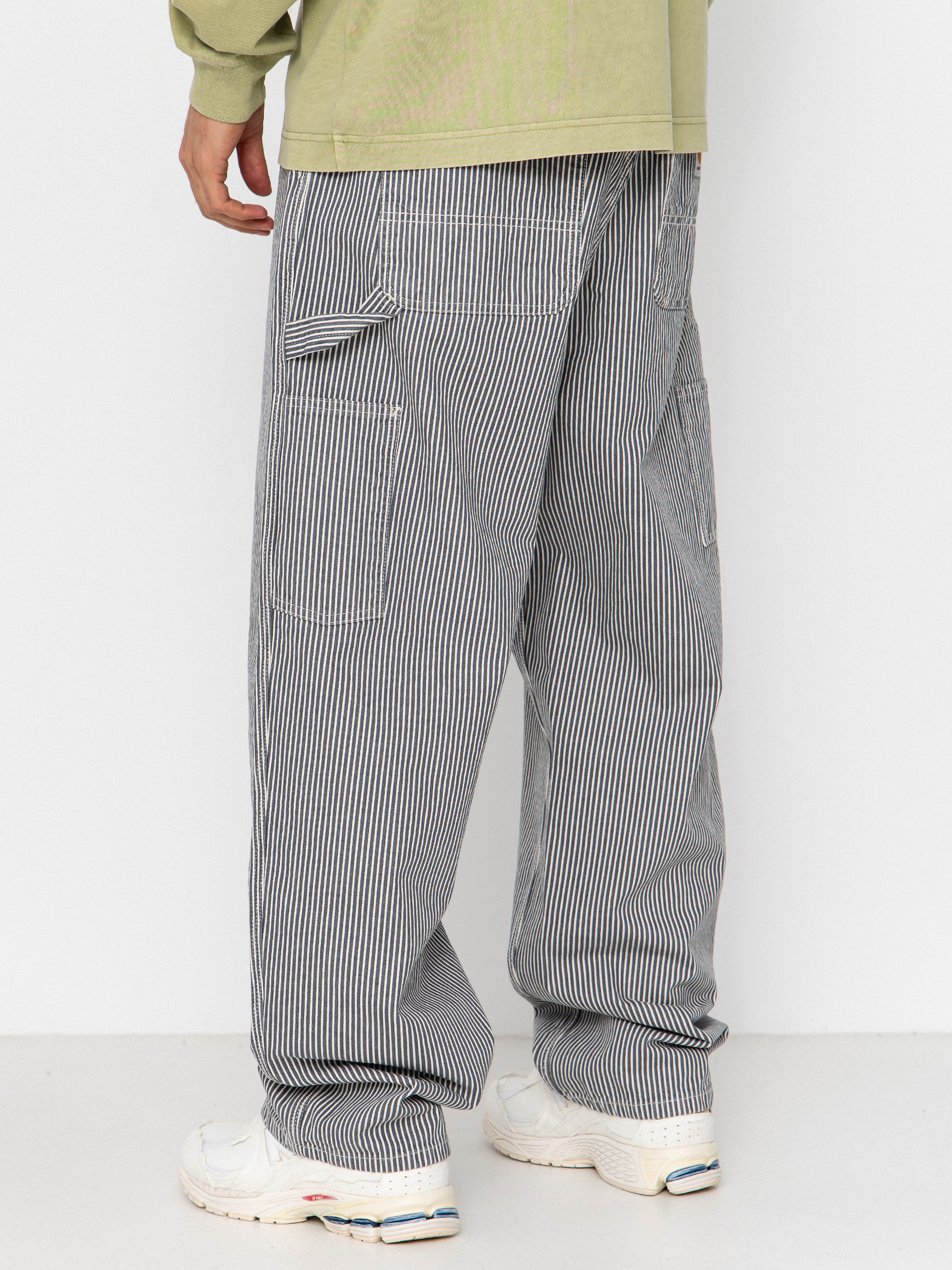 Pantaloni Carhartt WIP Mercer Single Knee (mercer stripe/graphite/wax)