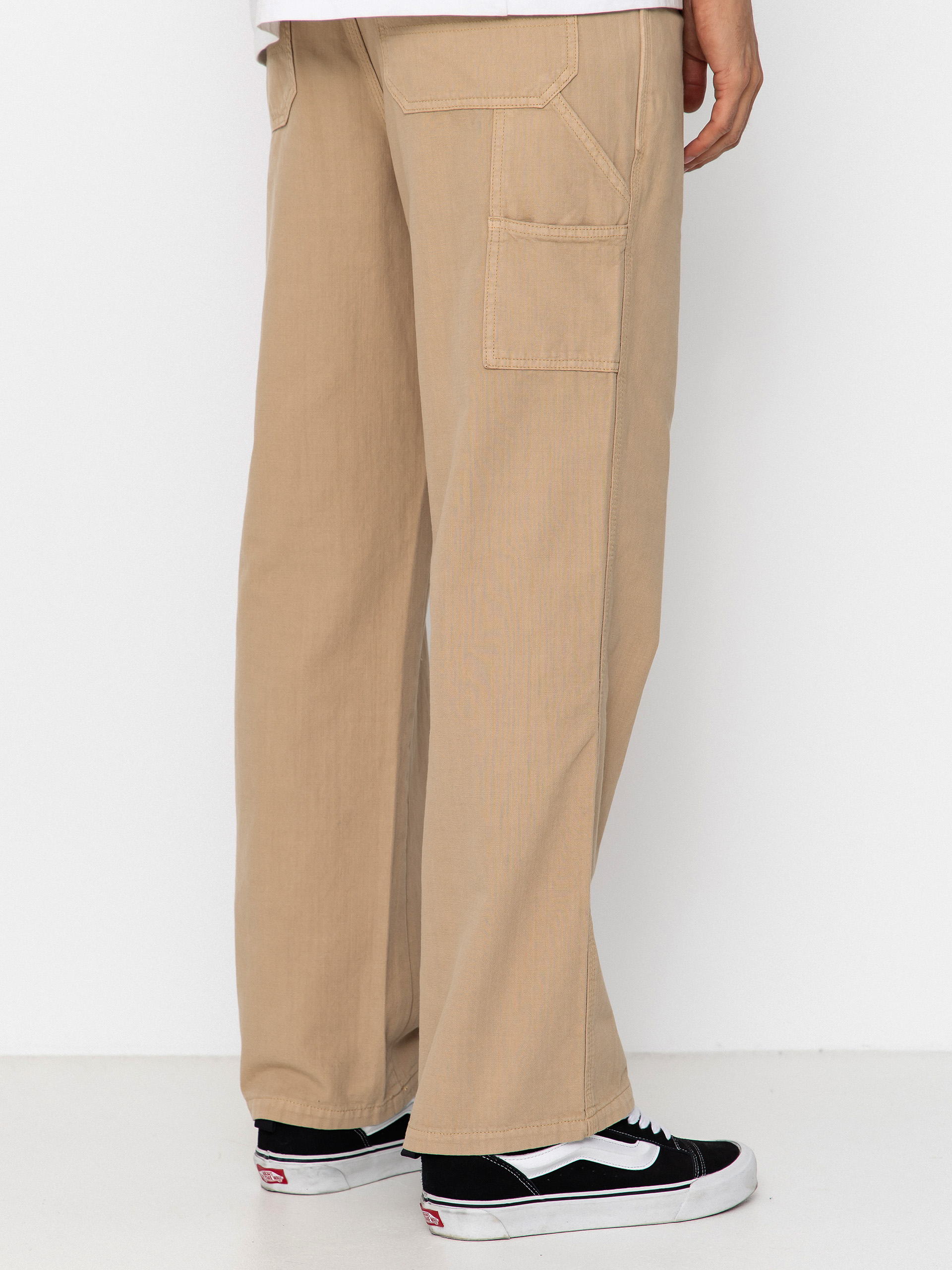 Pantaloni Deus Ex Machina Big Fella Chambray (safari)