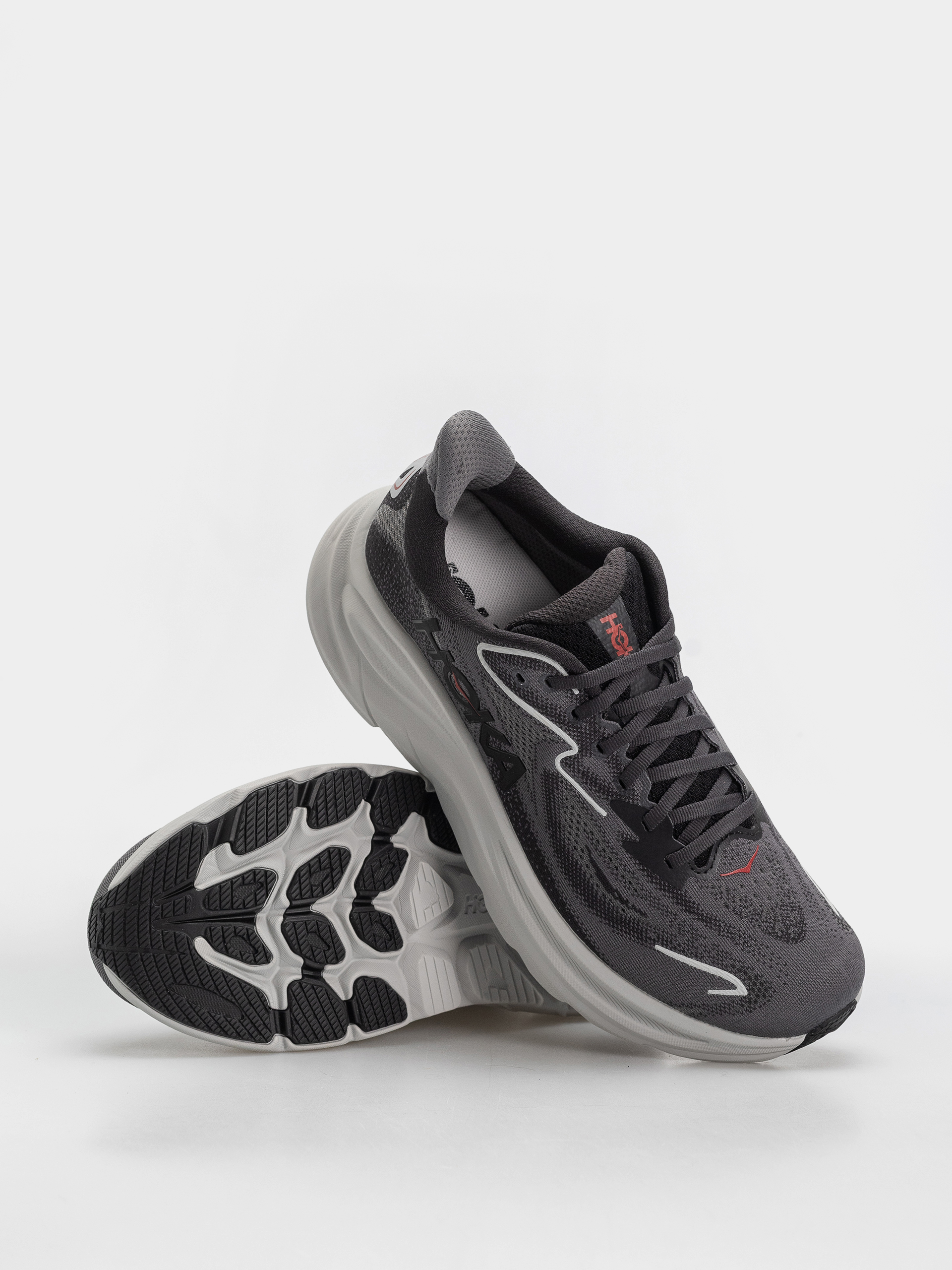 Pantofi Hoka Clifton 10 (carbon black/satellite grey)