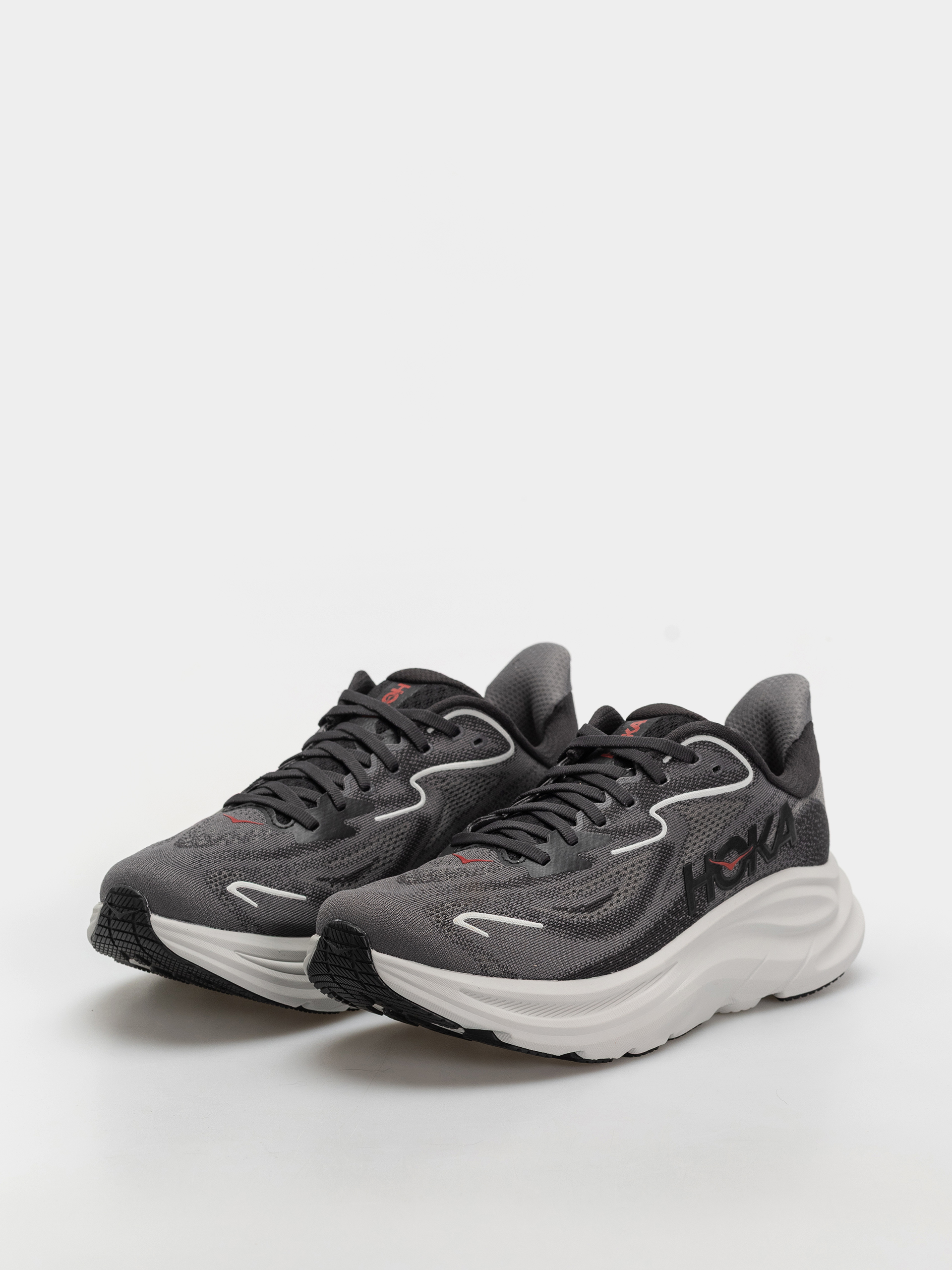 Pantofi Hoka Clifton 10 (carbon black/satellite grey)