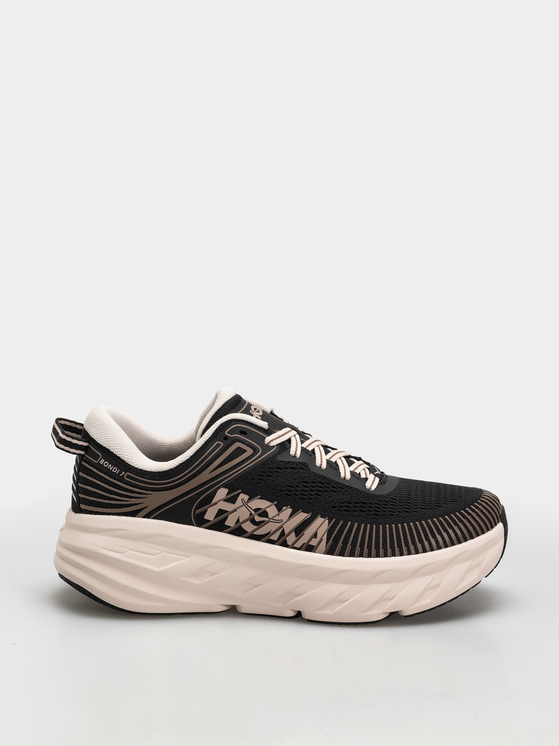 Pantofi Hoka Bondi 7 Wmn (black/rose cream)