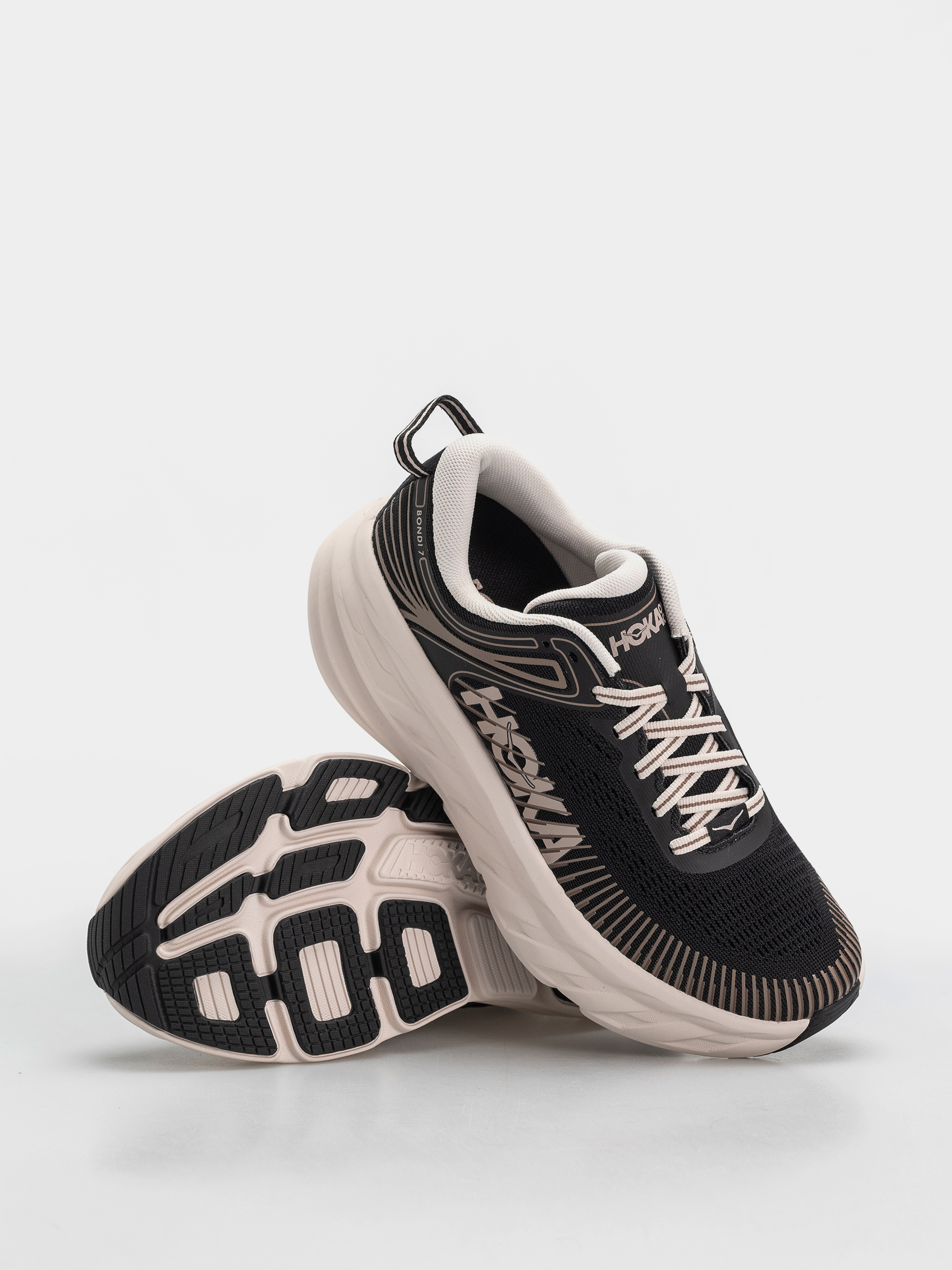 Pantofi Hoka Bondi 7 Wmn (black/rose cream)
