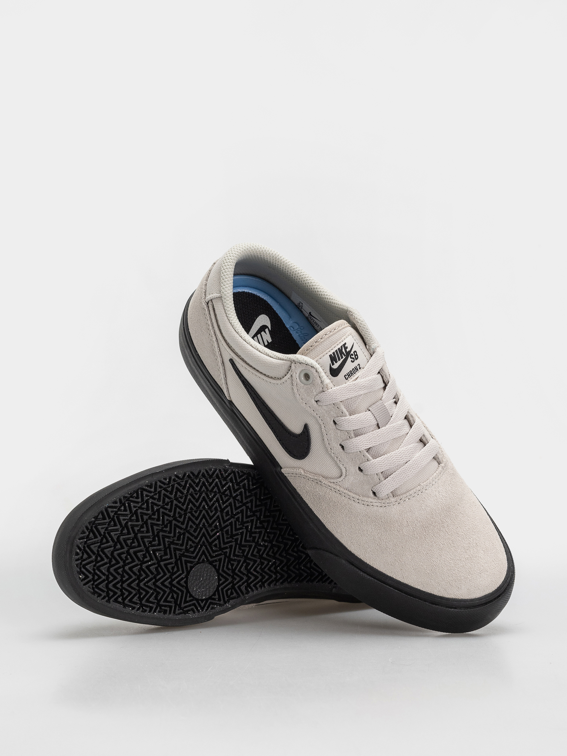 Pantofi Nike SB Chron 2 (light bone/black/light bone/black)