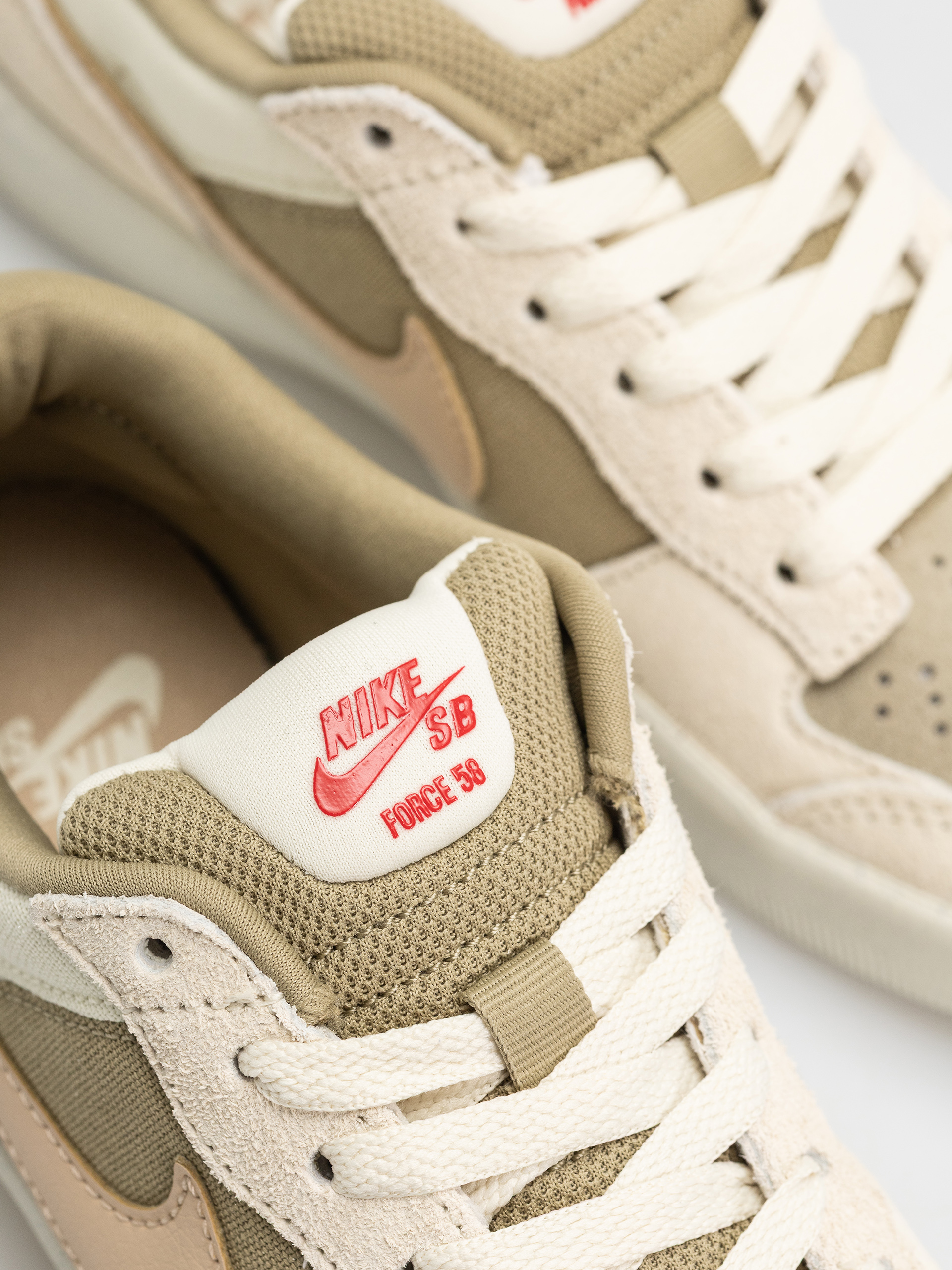 Pantofi Nike SB Force 58 (coconut milk/linen/neutral olive)