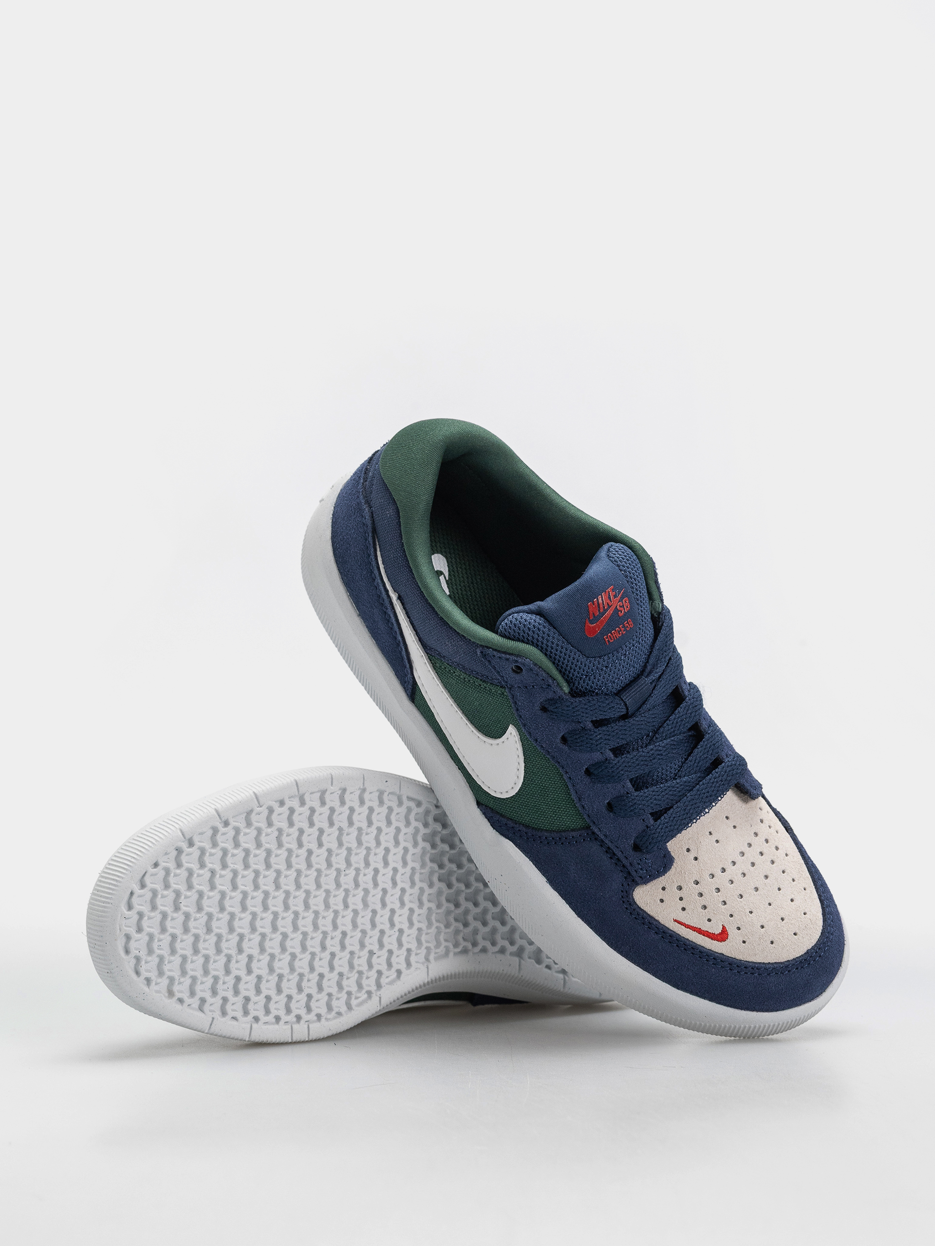 Pantofi Nike SB Force 58 (navy/summit white/noble green/white)