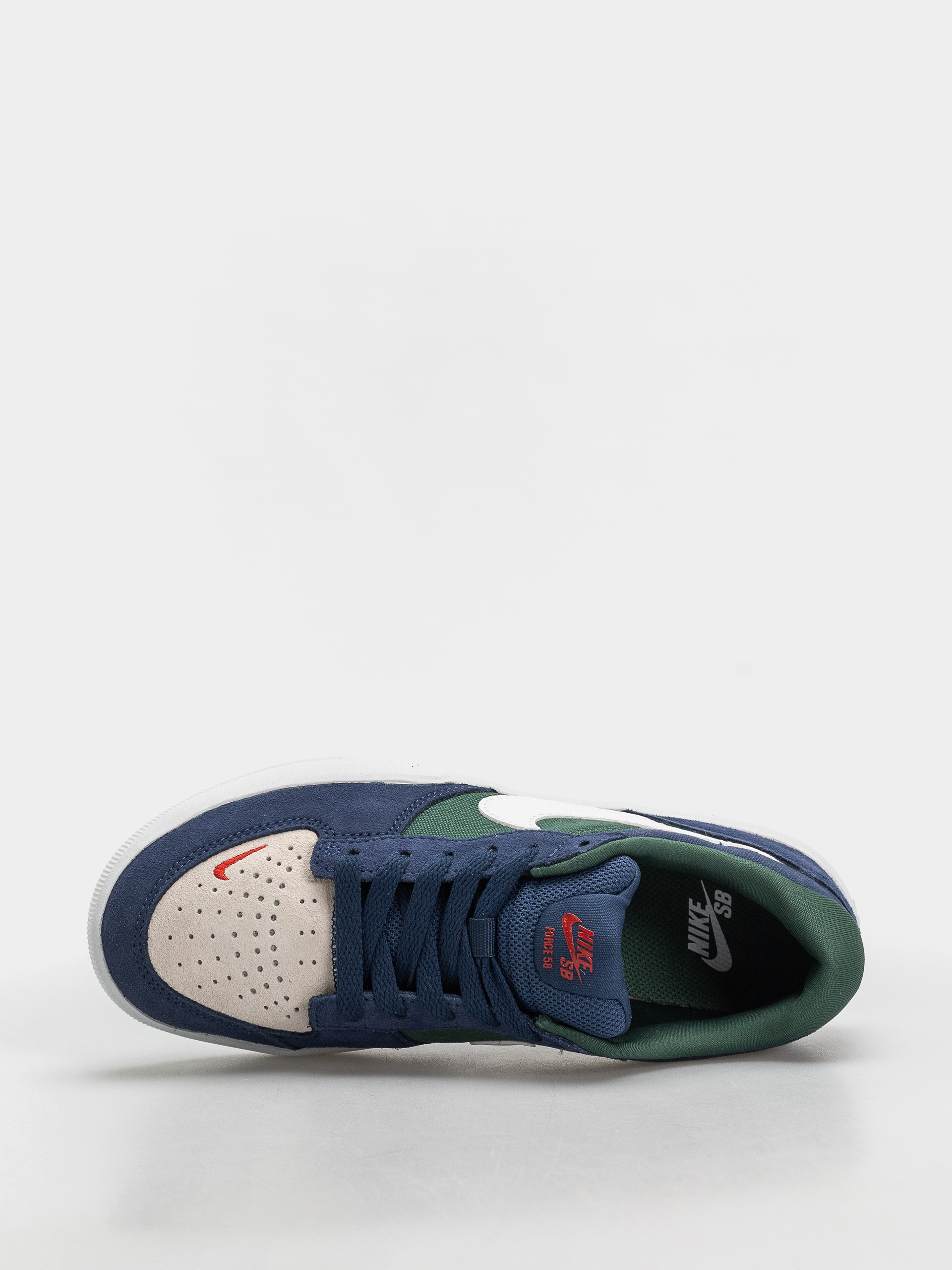 Pantofi Nike SB Force 58 (navy/summit white/noble green/white)
