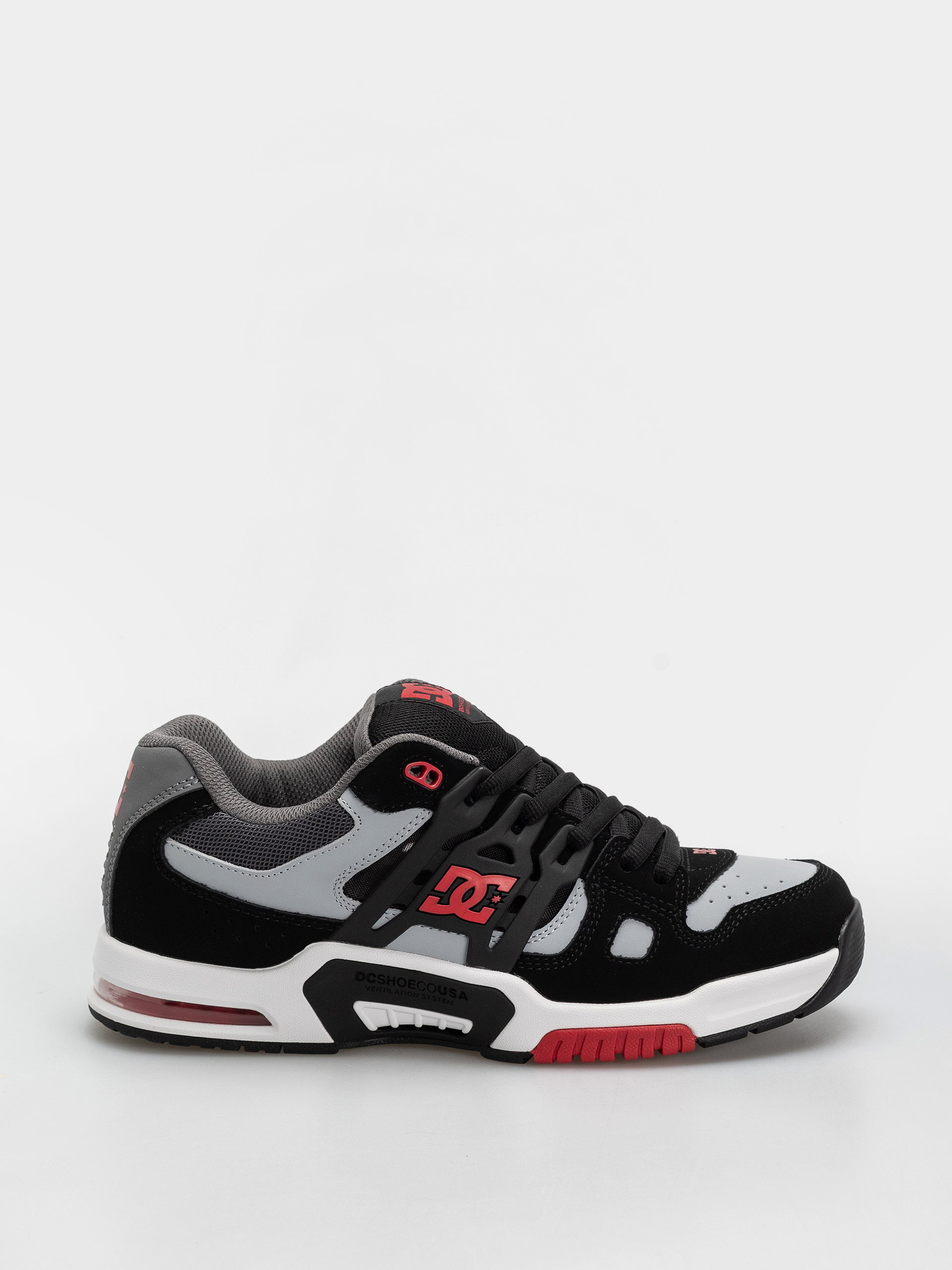 Pantofi DC At 2 (black/grey/red)