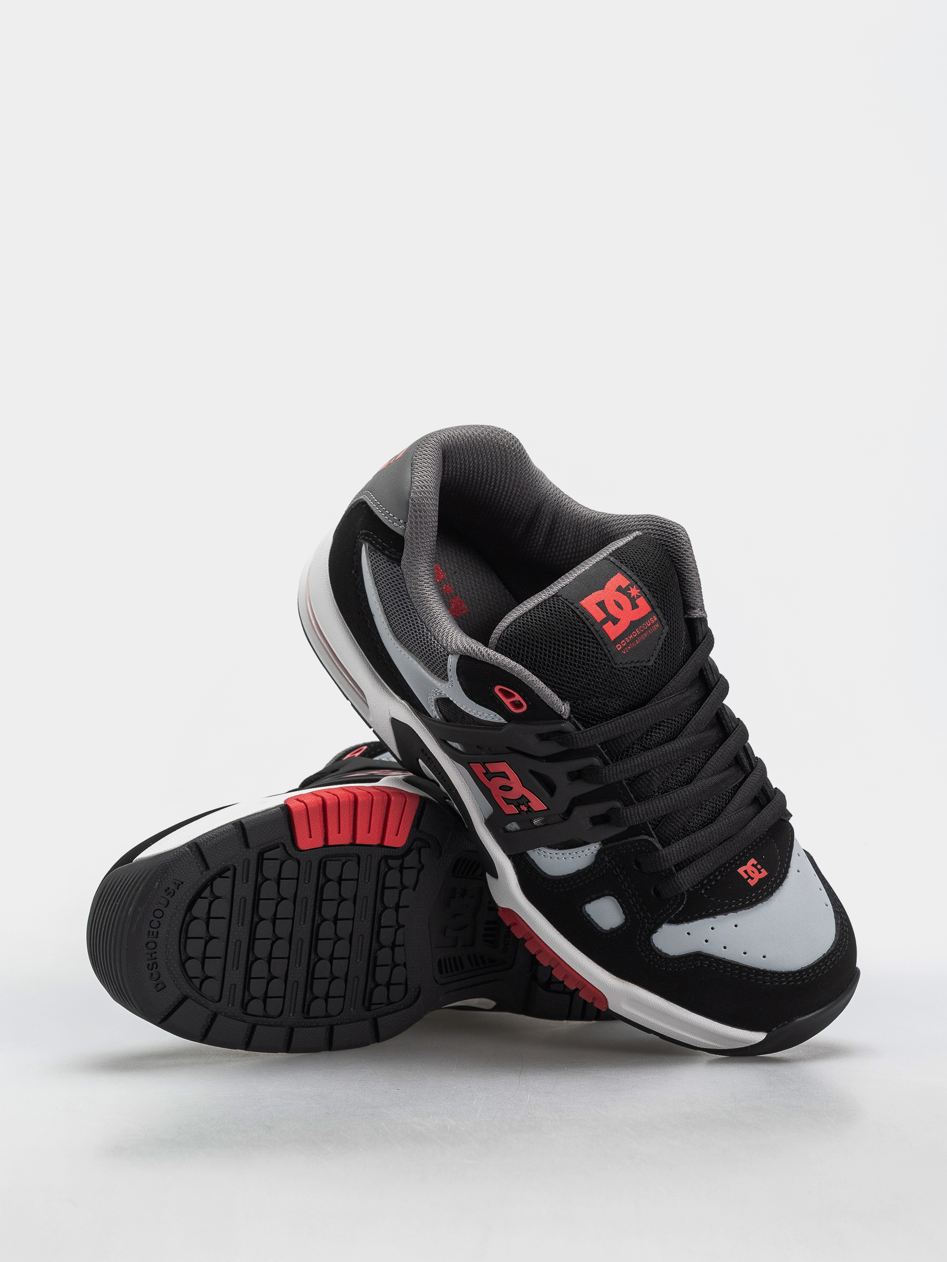 Pantofi DC At 2 (black/grey/red)