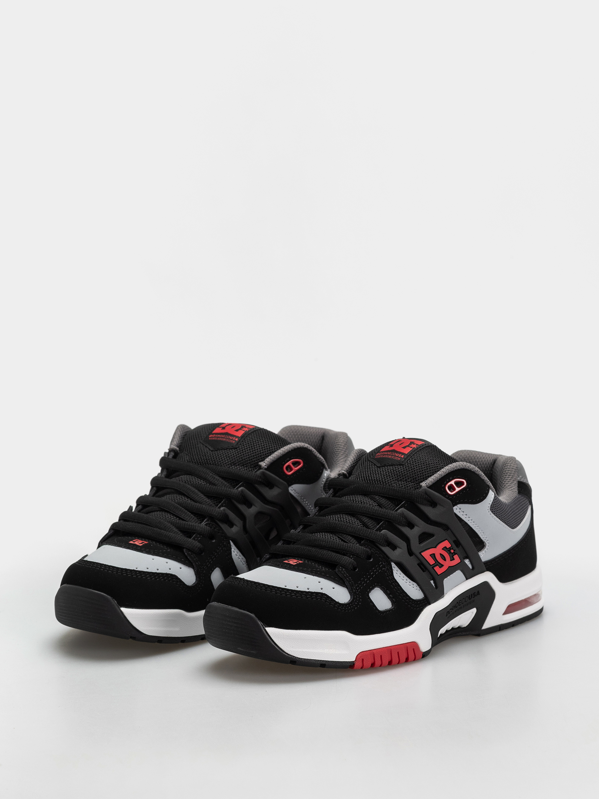 Pantofi DC At 2 (black/grey/red)