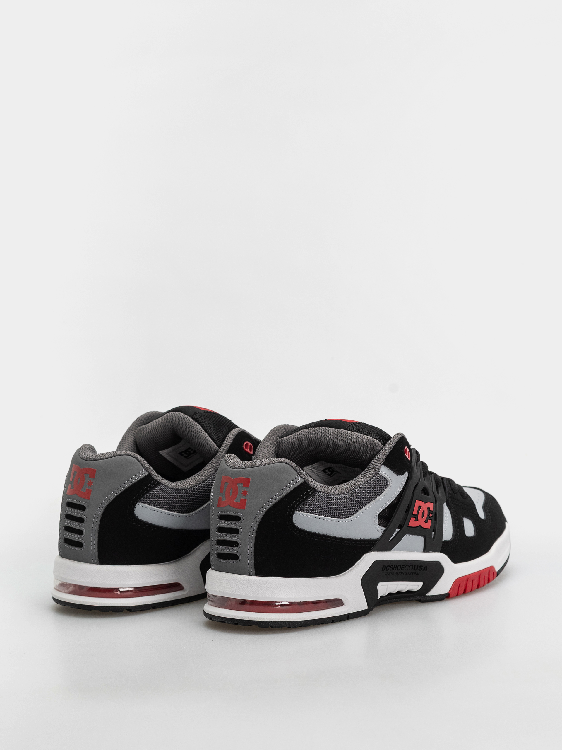 Pantofi DC At 2 (black/grey/red)
