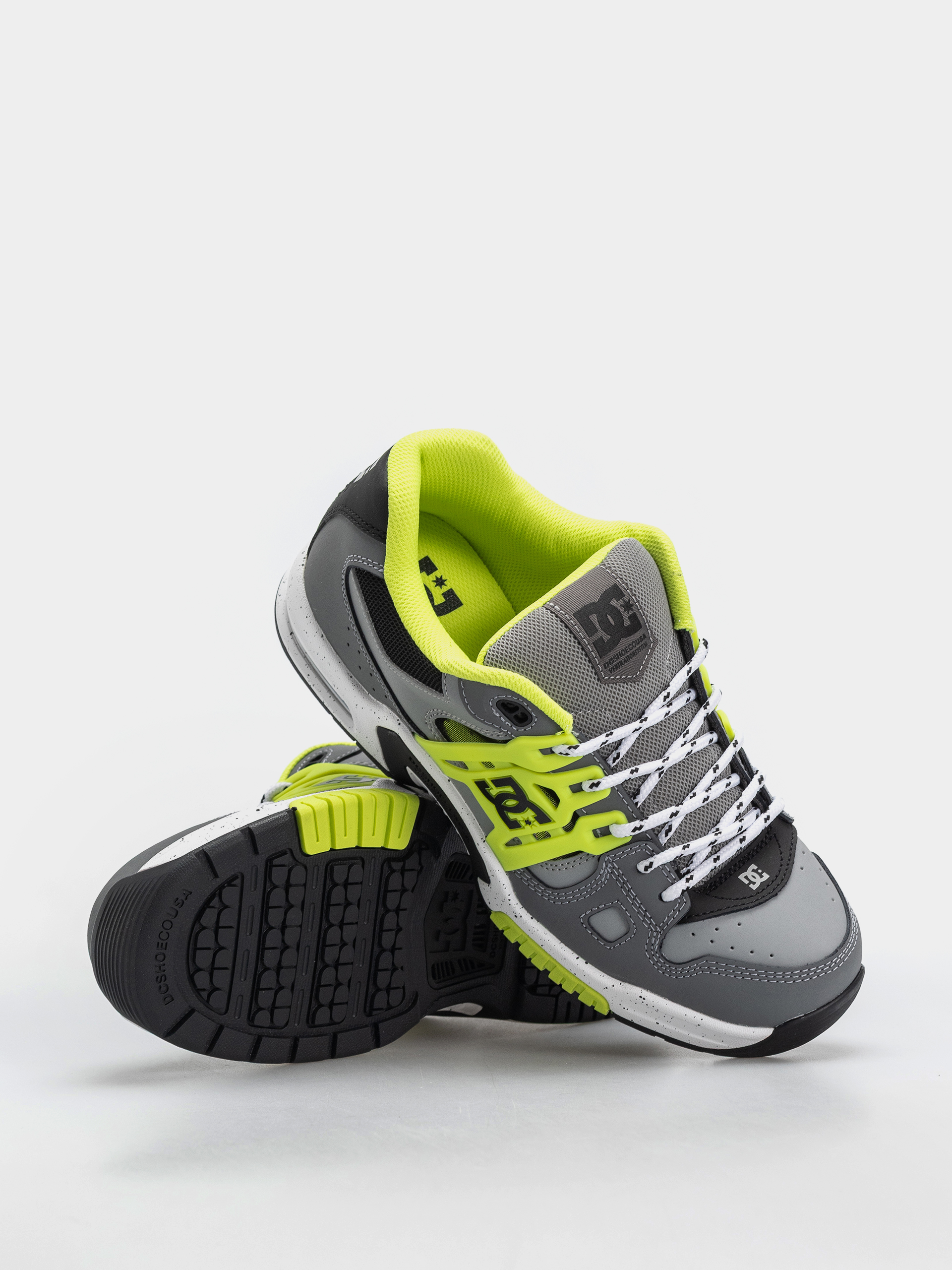 Pantofi DC At 2 (grey/black/lime)