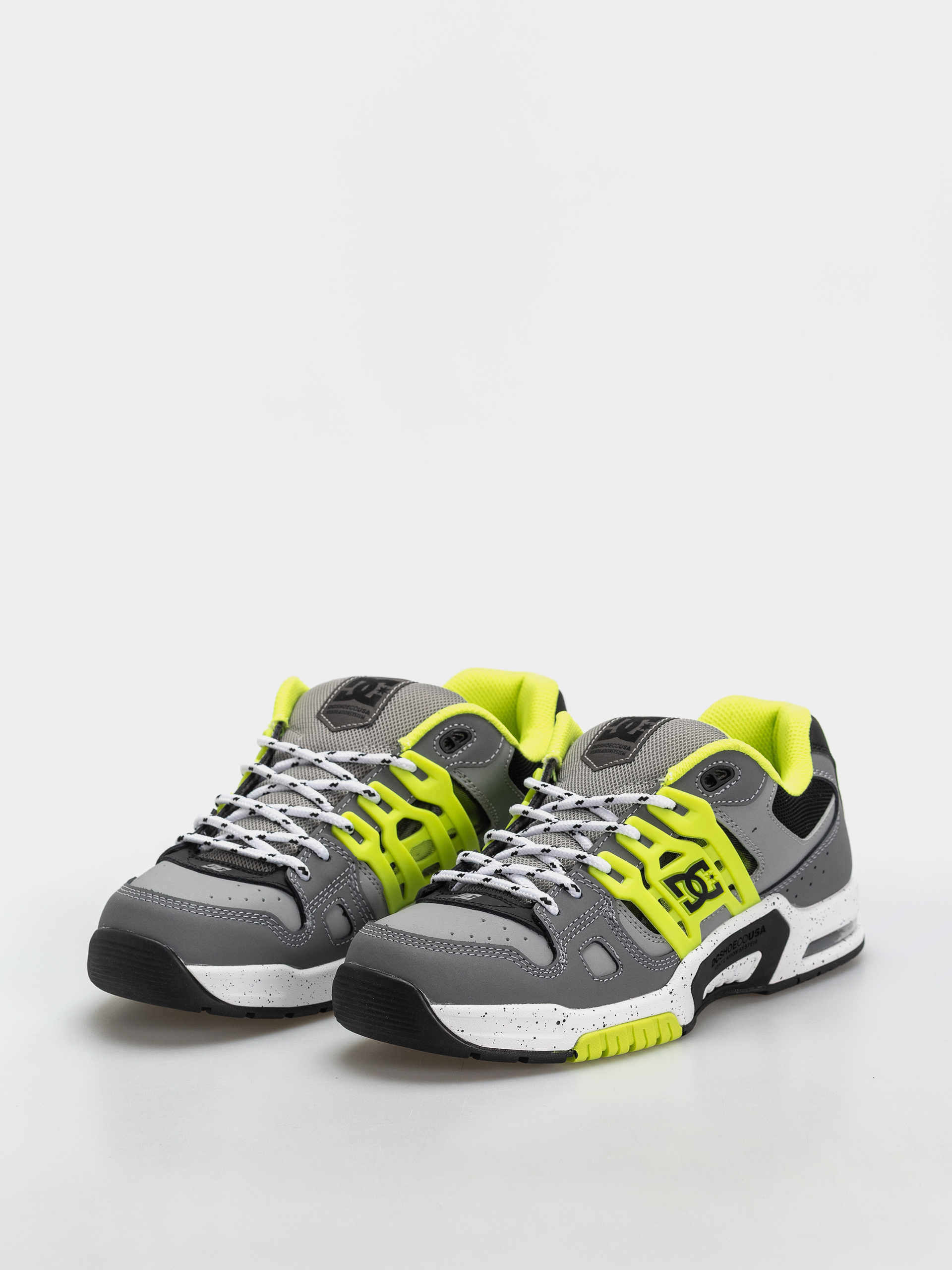 Pantofi DC At 2 (grey/black/lime)