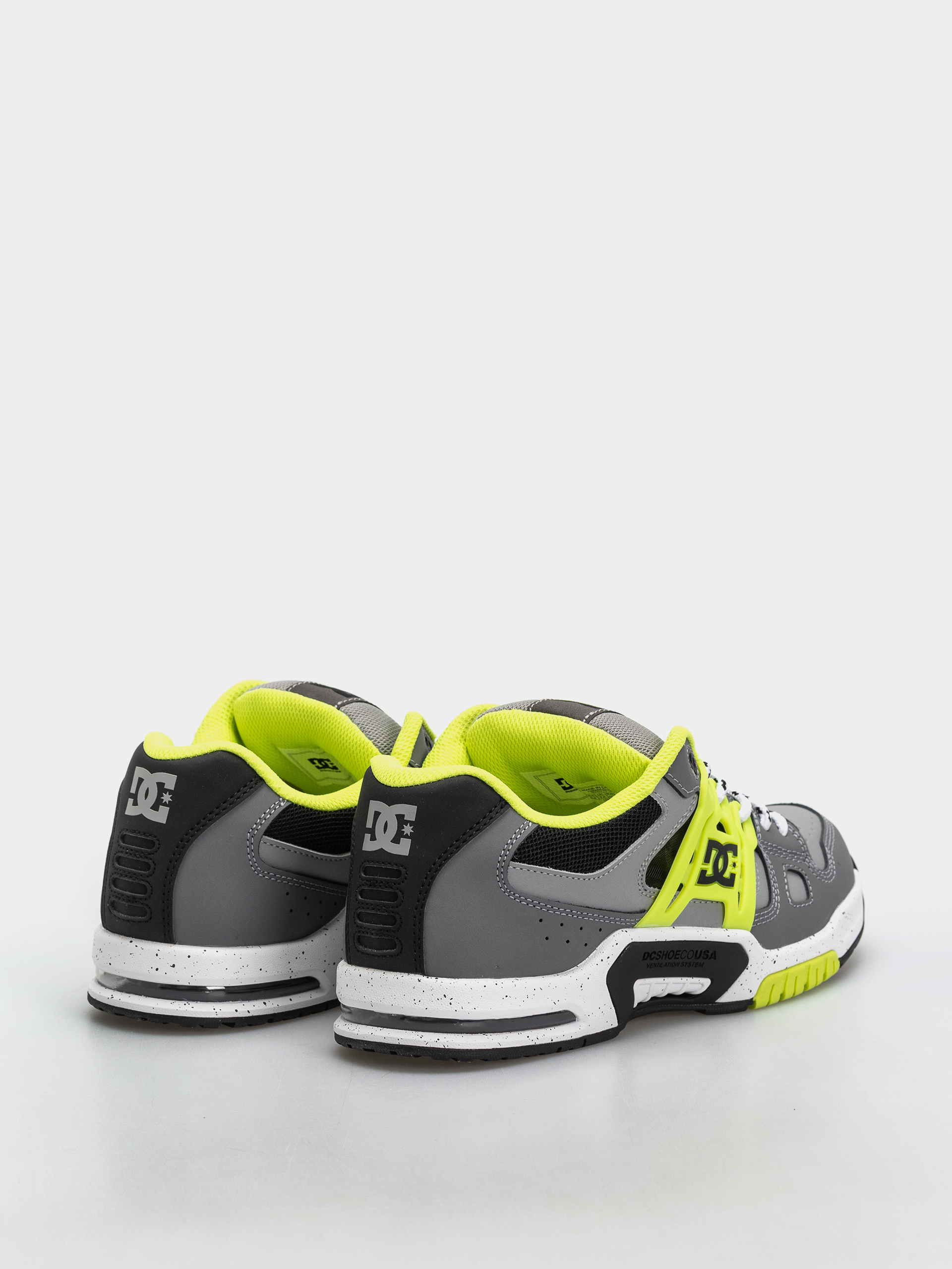 Pantofi DC At 2 (grey/black/lime)
