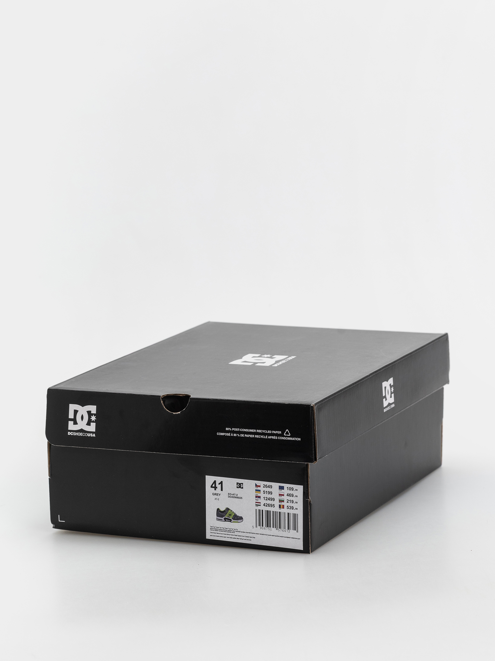 Pantofi DC At 2 (grey/black/lime)
